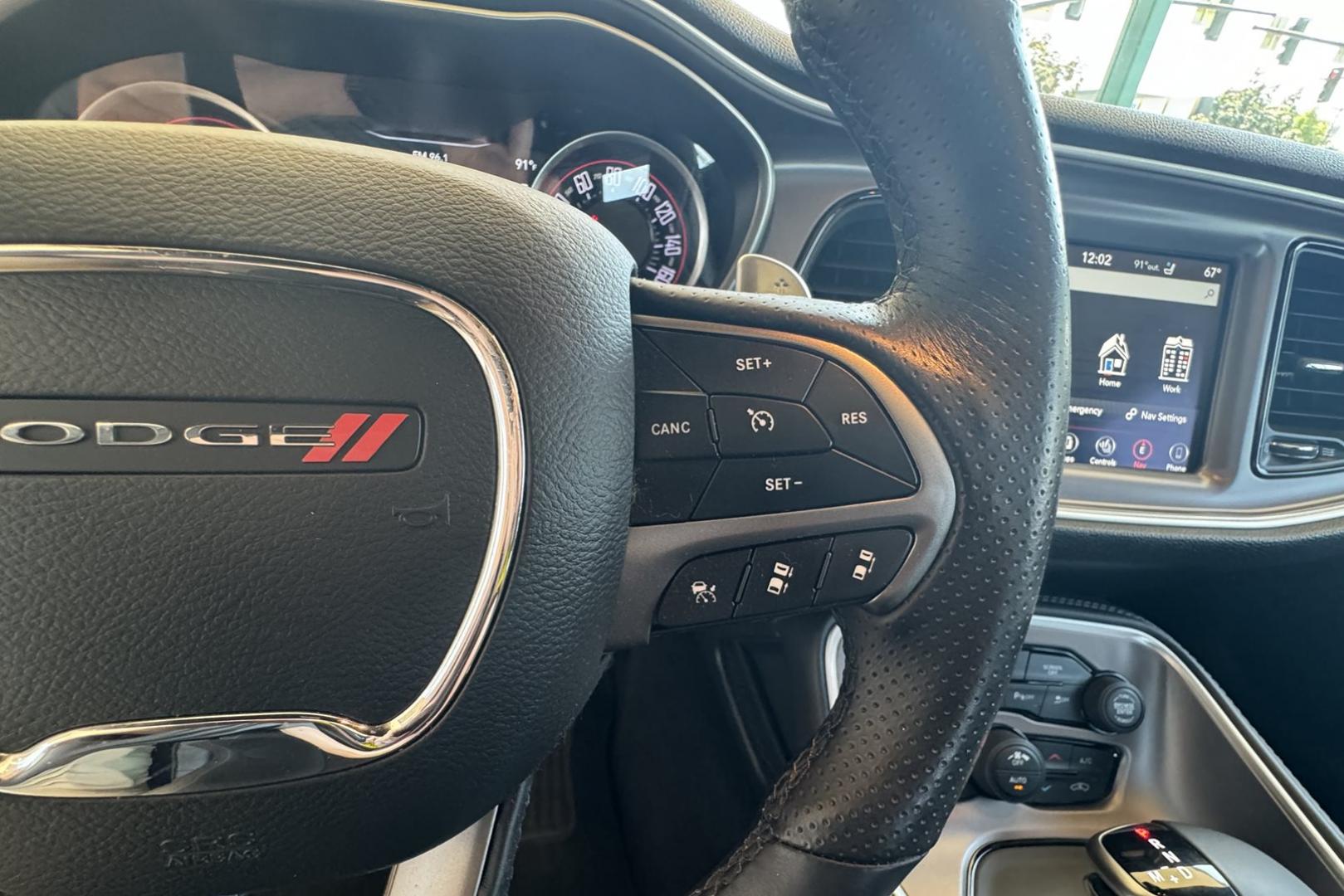 2019 Maximum Steel Metallic /Black Dodge Challenger R/T Plus (2C3CDZBT9KH) with an 5.7L V8 OHV 16V engine, Automatic 8 Speed transmission, located at 2304 W. Main St., Boise, ID, 83702, (208) 342-7777, 43.622105, -116.218658 - Photo#12