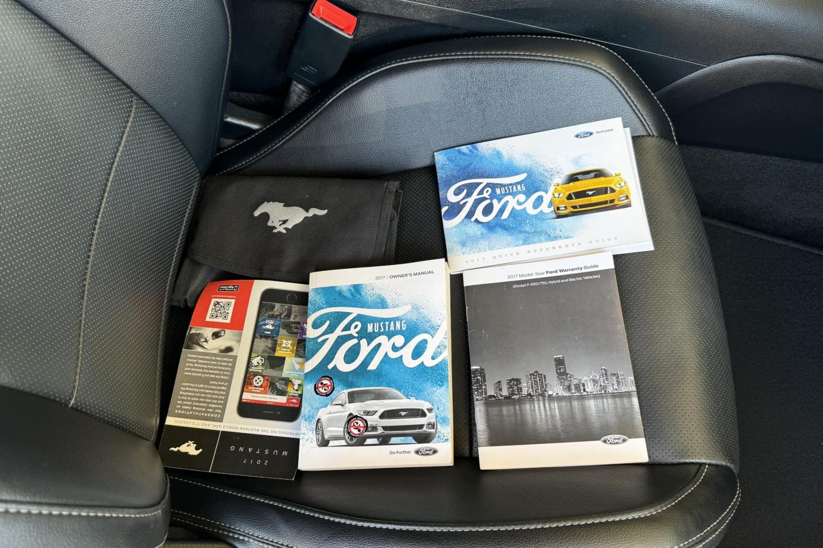 2017 Gray /Black Ford Mustang (1FA6P8TH2H5) with an 4 Cyl 2.4 Liter EcoBoost engine, Automatic 6 Speed transmission, located at 2304 W. Main St., Boise, ID, 83702, (208) 342-7777, 43.622105, -116.218658 - 2017 Ford Mustang EcoBoost Premium - Photo#13
