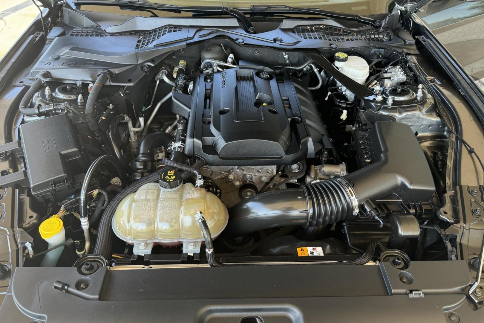 2017 Gray /Black Ford Mustang (1FA6P8TH2H5) with an 4 Cyl 2.4 Liter EcoBoost engine, Automatic 6 Speed transmission, located at 2304 W. Main St., Boise, ID, 83702, (208) 342-7777, 43.622105, -116.218658 - 2017 Ford Mustang EcoBoost Premium - Photo#7