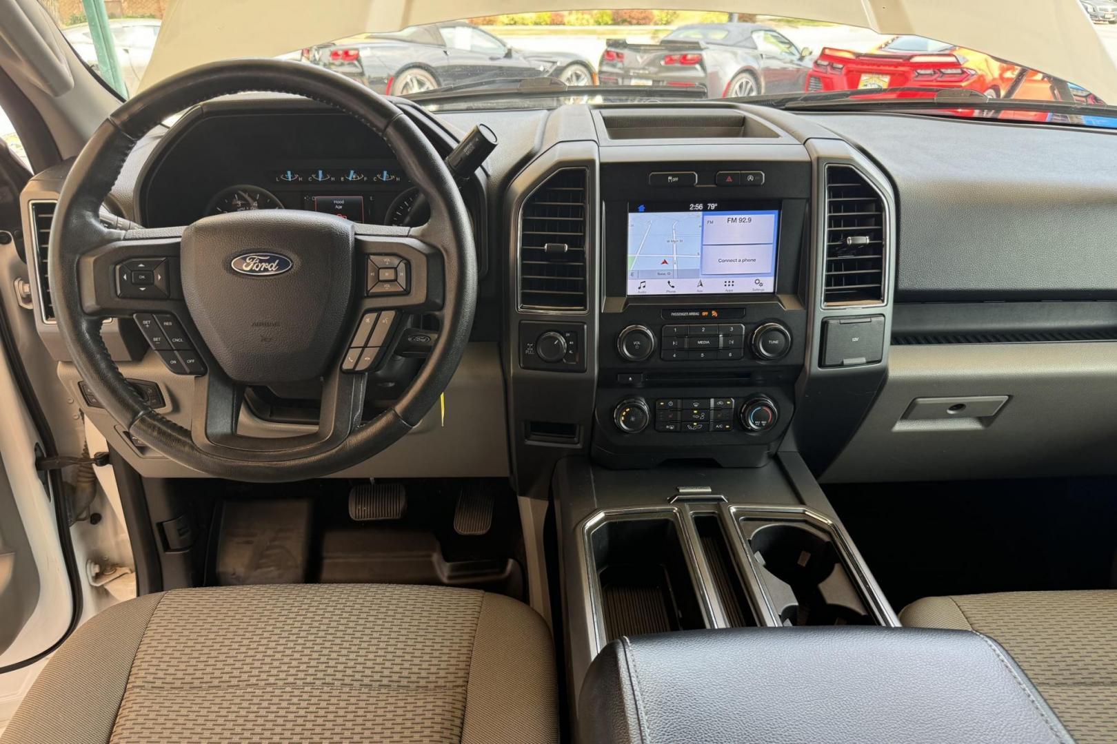 2018 Oxford White /Gray Ford F-150 (1FTEW1E5XJF) with an V8 5.0 Liter engine, Automatic 10 Speed transmission, located at 2304 W. Main St., Boise, ID, 83702, (208) 342-7777, 43.622105, -116.218658 - 2018 Ford F-150 SuperCrew XLT 4x4 - Photo#7