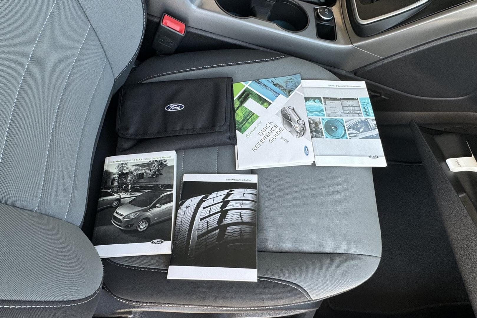 2016 Blue /Gray Ford C-Max Hybrid SE (1FADP5AU7GL) with an 4 Cyl 2.0 Liter Hybrid engine, Automatic transmission, located at 2304 W. Main St., Boise, ID, 83702, (208) 342-7777, 43.622105, -116.218658 - Photo#12
