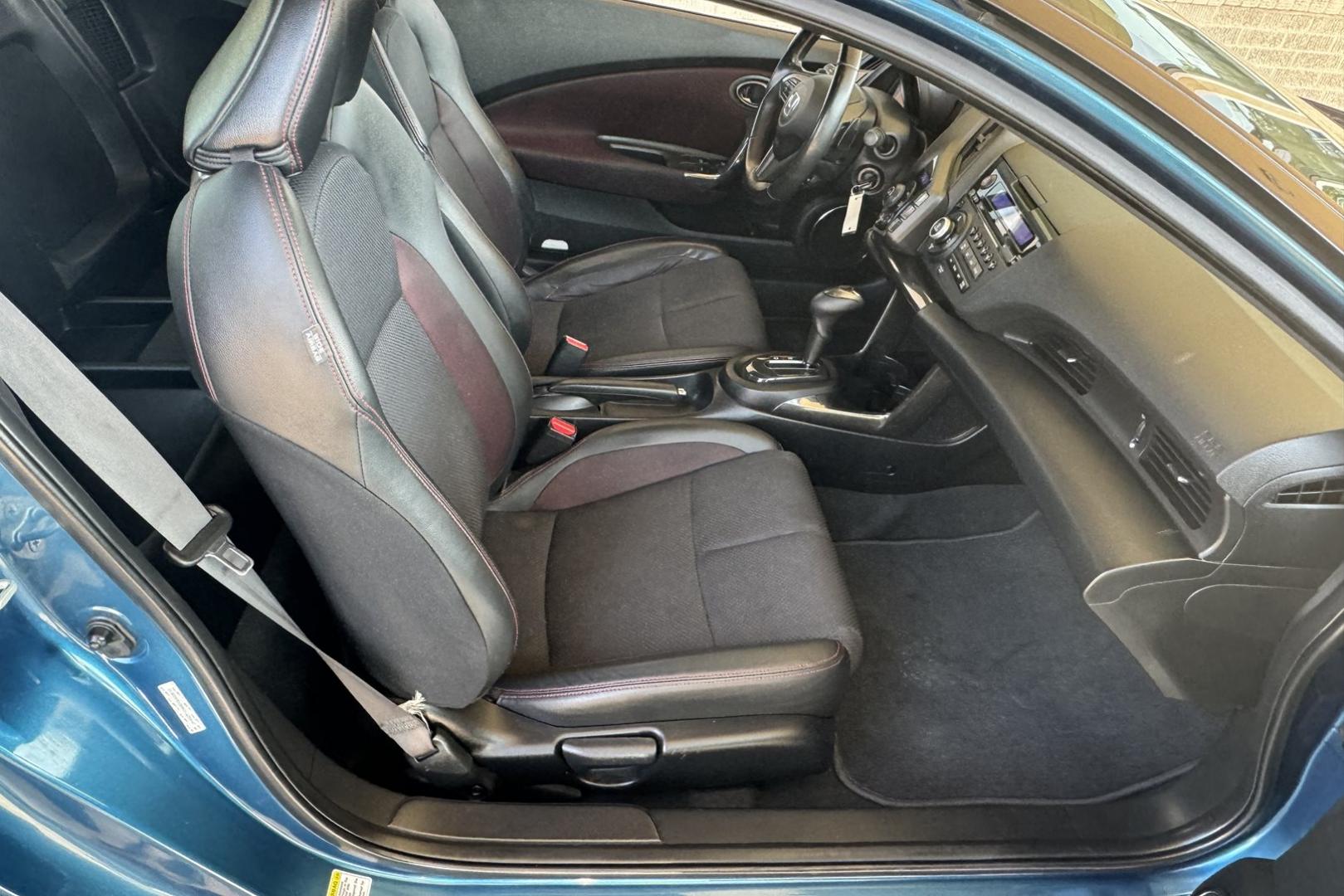 2013 North Shore Blue Pearl /Black Honda CR-Z EX EX (JHMZF1D66DS) with an 4 Cyl 1.5 Liter Hybrid engine, Automatic transmission, located at 2304 W. Main St., Boise, ID, 83702, (208) 342-7777, 43.622105, -116.218658 - Photo#10