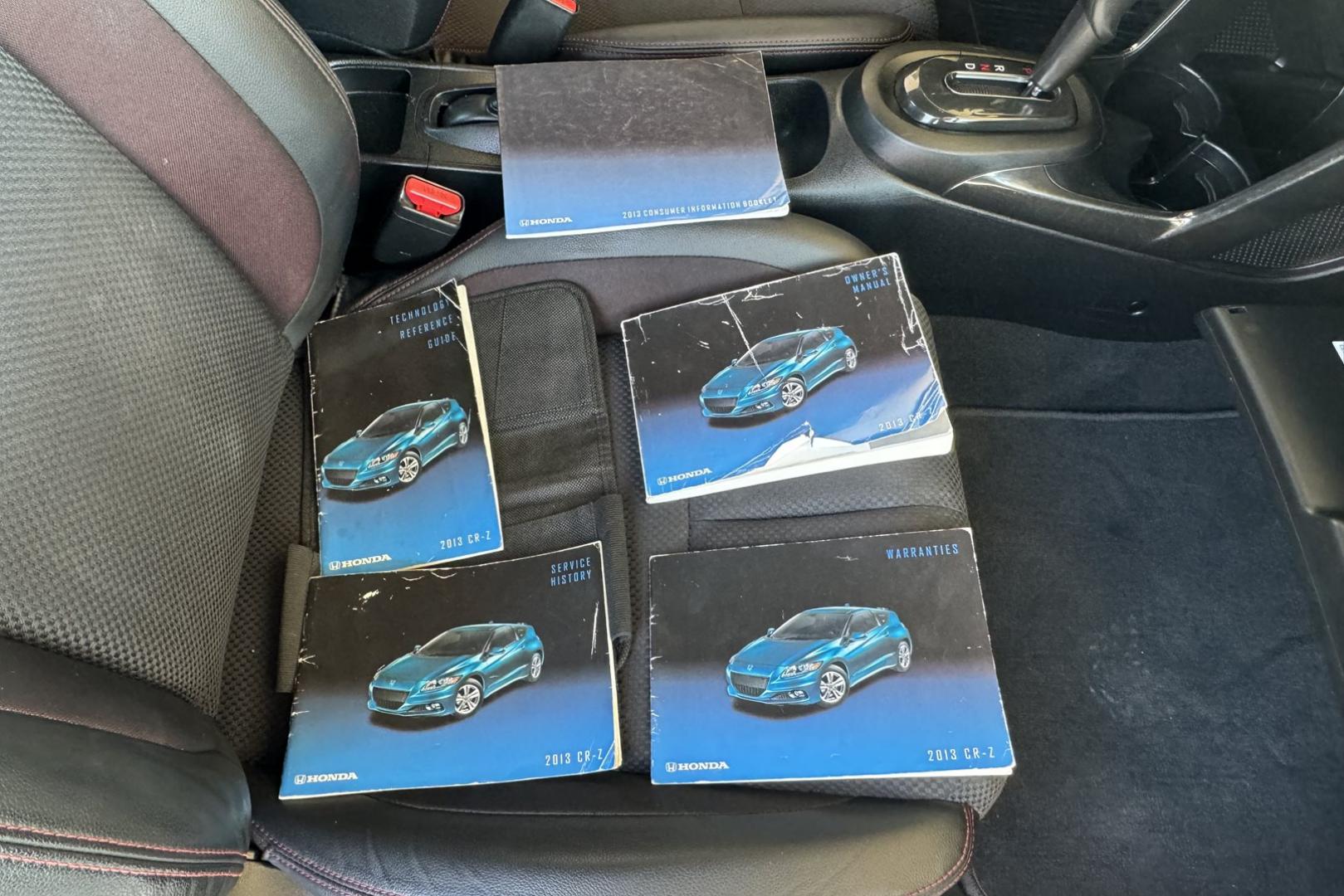 2013 North Shore Blue Pearl /Black Honda CR-Z EX EX (JHMZF1D66DS) with an 4 Cyl 1.5 Liter Hybrid engine, Automatic transmission, located at 2304 W. Main St., Boise, ID, 83702, (208) 342-7777, 43.622105, -116.218658 - Photo#15