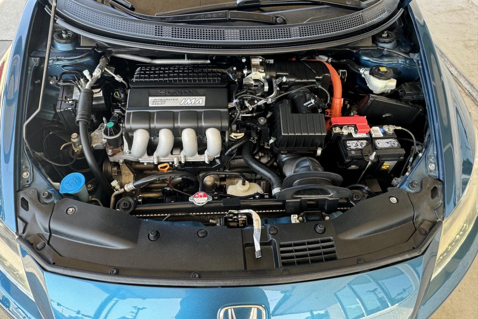 2013 North Shore Blue Pearl /Black Honda CR-Z EX EX (JHMZF1D66DS) with an 4 Cyl 1.5 Liter Hybrid engine, Automatic transmission, located at 2304 W. Main St., Boise, ID, 83702, (208) 342-7777, 43.622105, -116.218658 - Photo#9