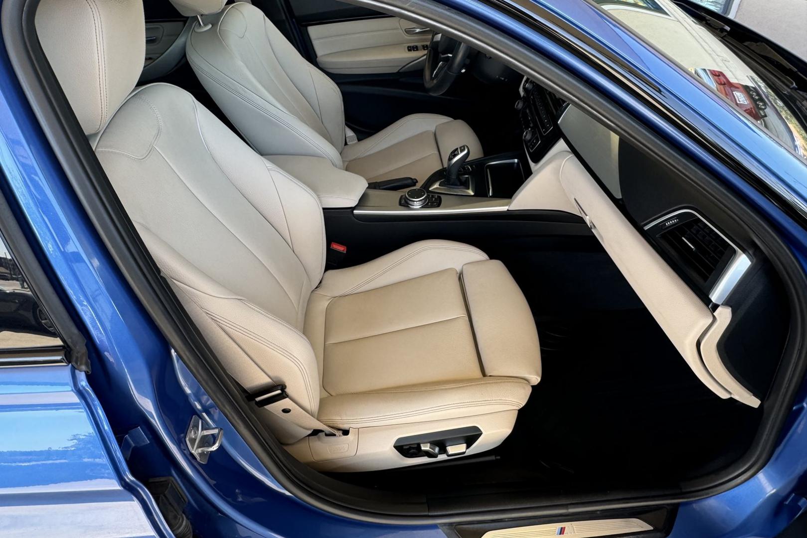 2016 Estoril Blue Metallic /Oyster Dakota Leather BMW 340i xDrive (WBA8B7C51GK) with an 6 Cyl 3.0 Liter Inline Twin Turbo engine, Automatic transmission, located at 2304 W. Main St., Boise, ID, 83702, (208) 342-7777, 43.622105, -116.218658 - Photo#12