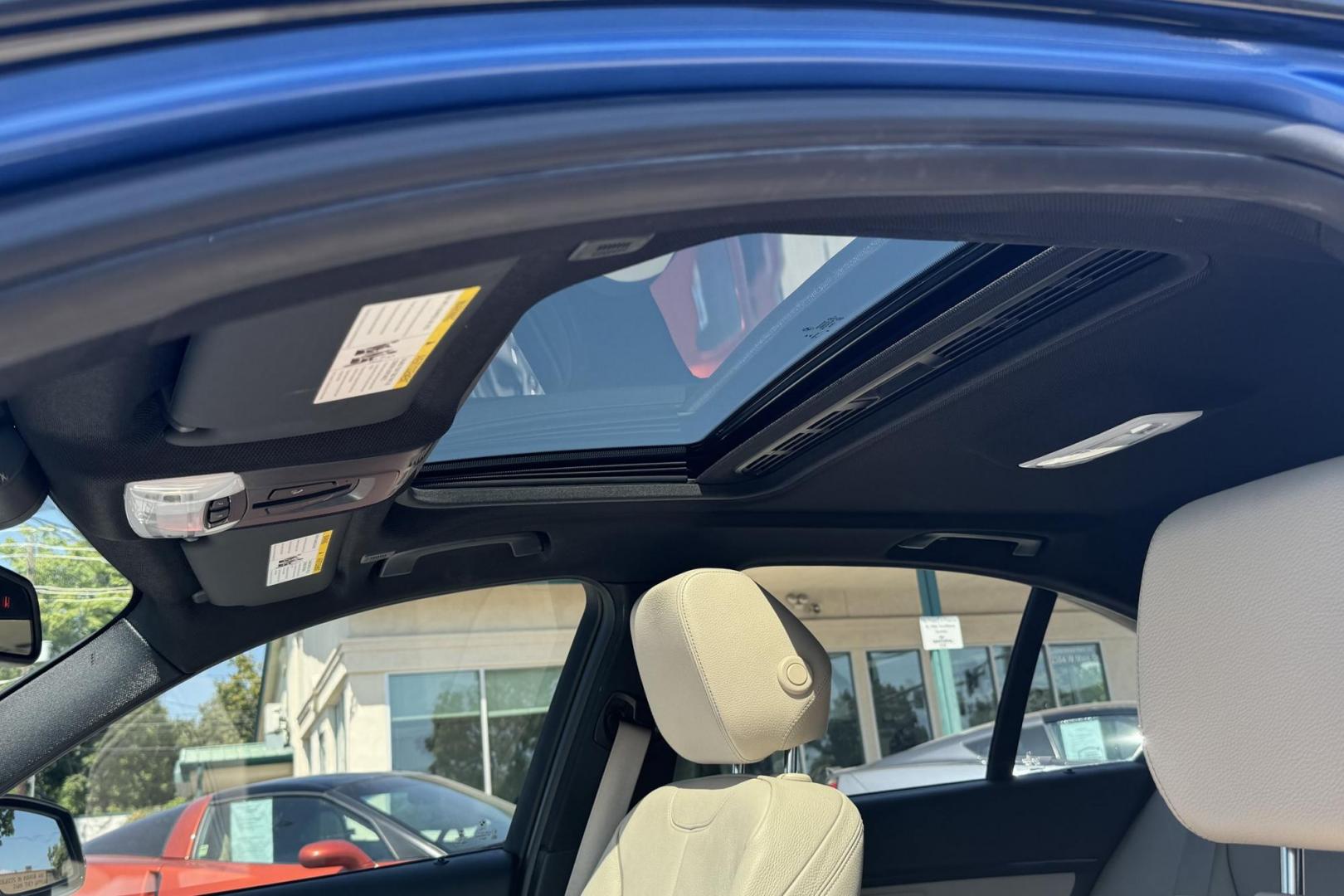 2016 Estoril Blue Metallic /Oyster Dakota Leather BMW 340i xDrive (WBA8B7C51GK) with an 6 Cyl 3.0 Liter Inline Twin Turbo engine, Automatic transmission, located at 2304 W. Main St., Boise, ID, 83702, (208) 342-7777, 43.622105, -116.218658 - Photo#3