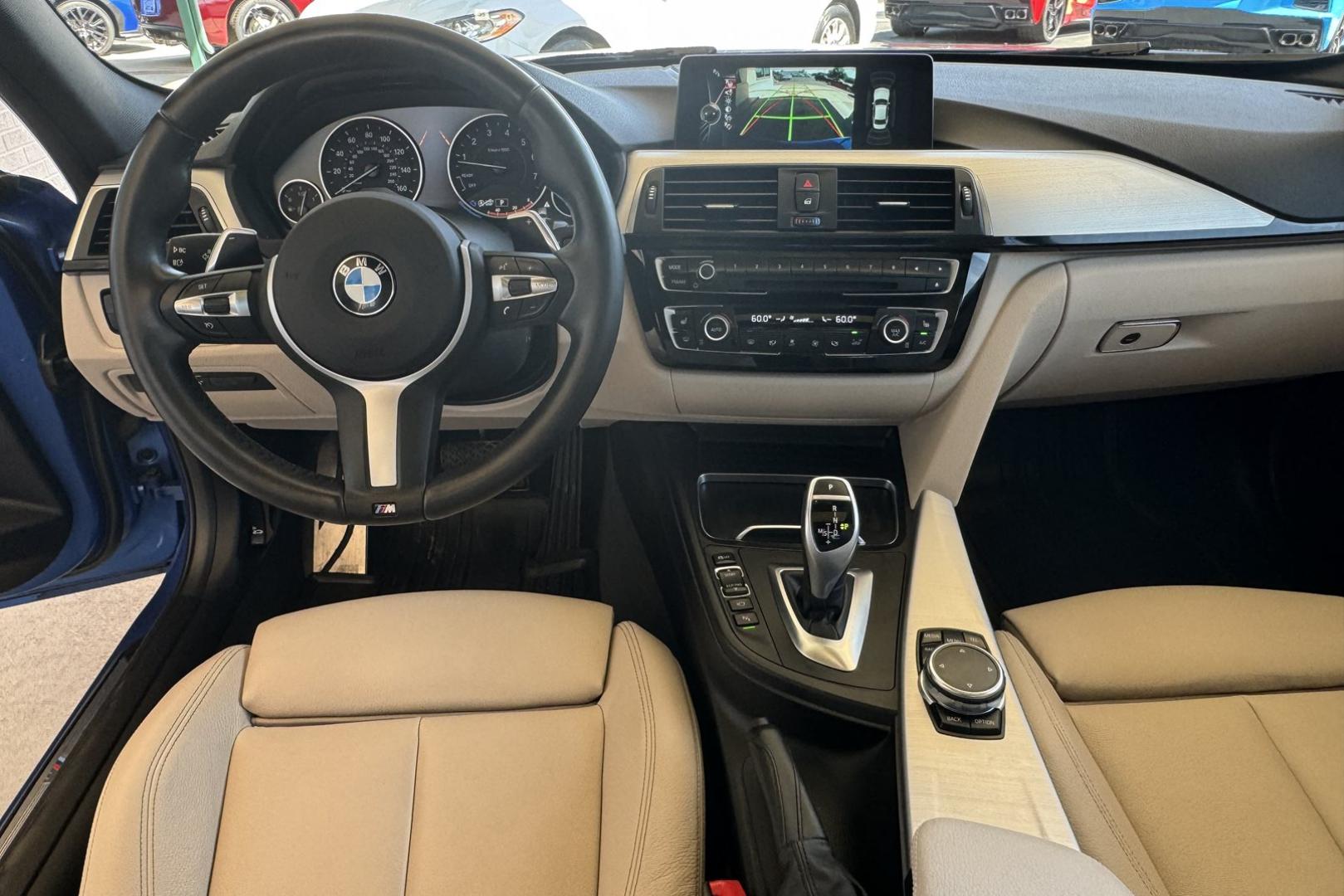 2016 Estoril Blue Metallic /Oyster Dakota Leather BMW 340i xDrive (WBA8B7C51GK) with an 6 Cyl 3.0 Liter Inline Twin Turbo engine, Automatic transmission, located at 2304 W. Main St., Boise, ID, 83702, (208) 342-7777, 43.622105, -116.218658 - Photo#7