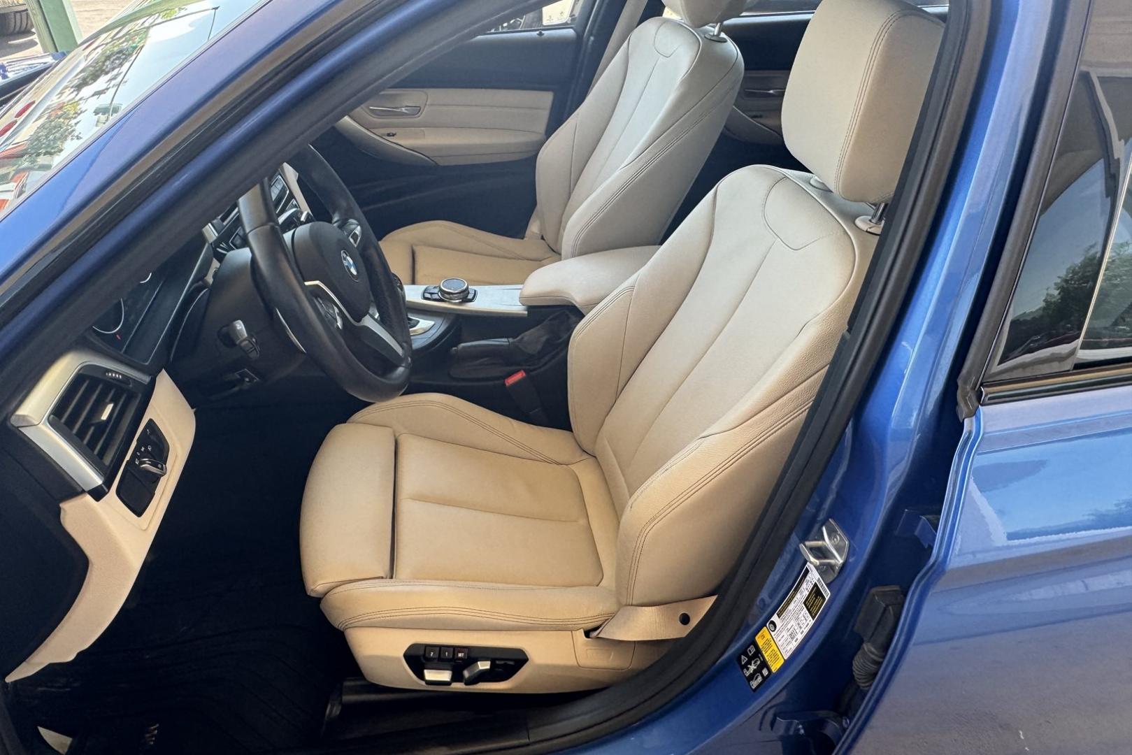 2016 Estoril Blue Metallic /Oyster Dakota Leather BMW 340i xDrive (WBA8B7C51GK) with an 6 Cyl 3.0 Liter Inline Twin Turbo engine, Automatic transmission, located at 2304 W. Main St., Boise, ID, 83702, (208) 342-7777, 43.622105, -116.218658 - Photo#6