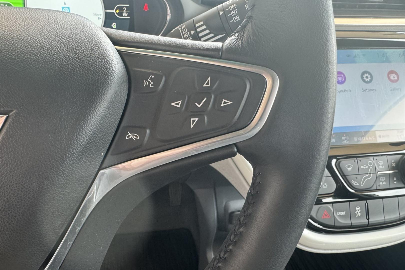2018 Silver Ice Metallic /Dark Galvanized Gray Chevrolet Bolt Premier Premier (1G1FX6S06J4) with an 60 kWh engine, Automatic transmission, located at 2304 W. Main St., Boise, ID, 83702, (208) 342-7777, 43.622105, -116.218658 - Photo#11