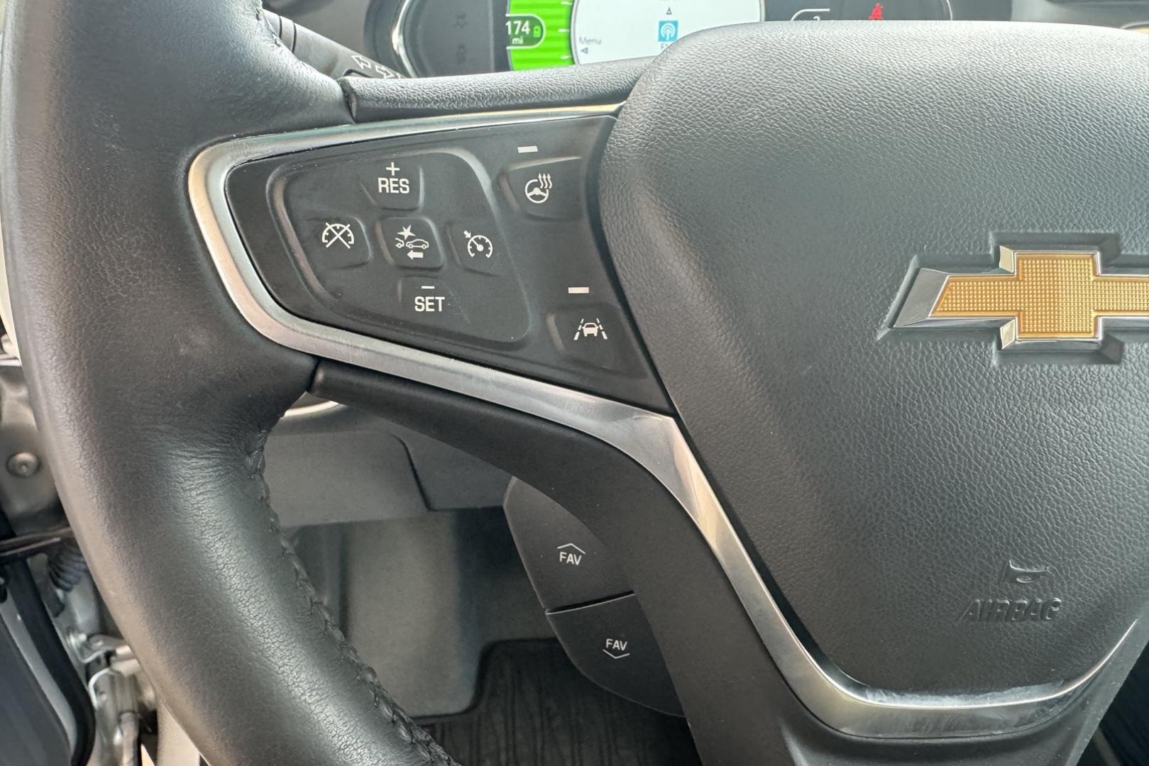 2018 Silver Ice Metallic /Dark Galvanized Gray Chevrolet Bolt Premier Premier (1G1FX6S06J4) with an 60 kWh engine, Automatic transmission, located at 2304 W. Main St., Boise, ID, 83702, (208) 342-7777, 43.622105, -116.218658 - Photo#12