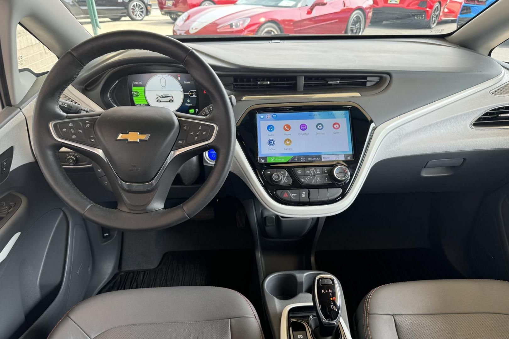 2018 Silver Ice Metallic /Dark Galvanized Gray Chevrolet Bolt Premier Premier (1G1FX6S06J4) with an 60 kWh engine, Automatic transmission, located at 2304 W. Main St., Boise, ID, 83702, (208) 342-7777, 43.622105, -116.218658 - Photo#15