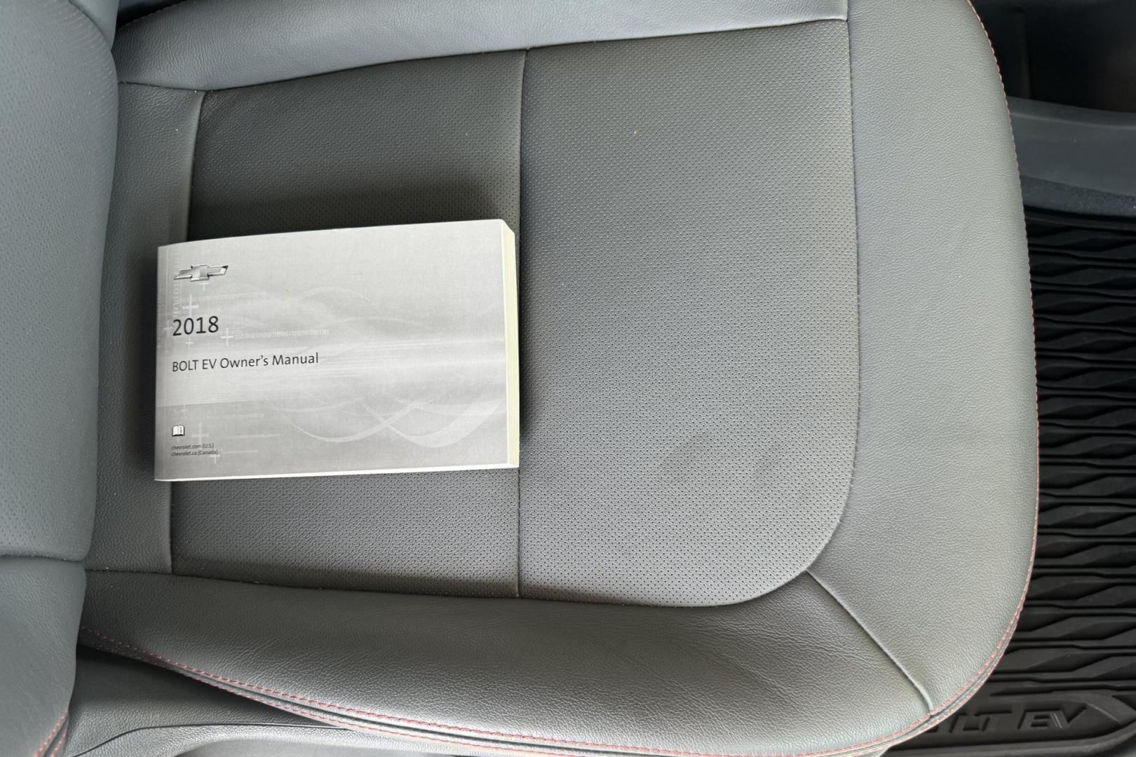 2018 Silver Ice Metallic /Dark Galvanized Gray Chevrolet Bolt Premier Premier (1G1FX6S06J4) with an 60 kWh engine, Automatic transmission, located at 2304 W. Main St., Boise, ID, 83702, (208) 342-7777, 43.622105, -116.218658 - Photo#20