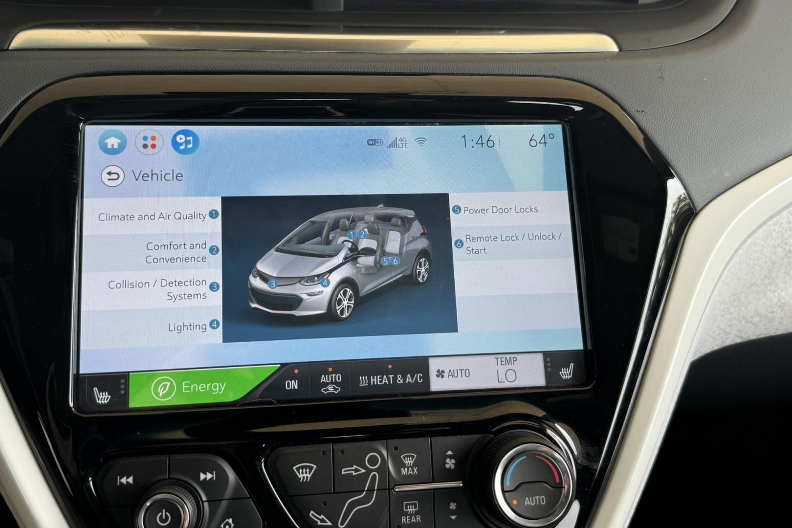 2018 Silver Ice Metallic /Dark Galvanized Gray Chevrolet Bolt Premier Premier (1G1FX6S06J4) with an 60 kWh engine, Automatic transmission, located at 2304 W. Main St., Boise, ID, 83702, (208) 342-7777, 43.622105, -116.218658 - Photo#8