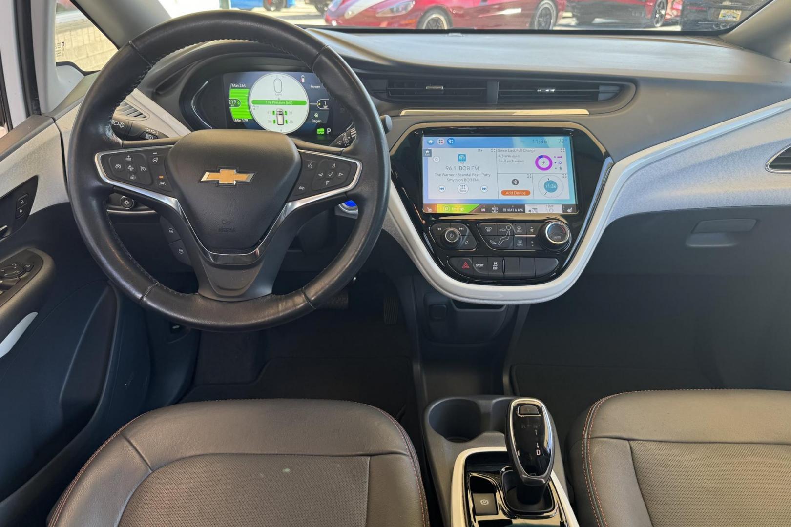 2018 Summit White /Dark Galvanized Gray Chevrolet Bolt Premier Premier (1G1FX6S07J4) with an 60 kWh engine, Automatic transmission, located at 2304 W. Main St., Boise, ID, 83702, (208) 342-7777, 43.622105, -116.218658 - New Tires! Highly Optioned! - Photo#19