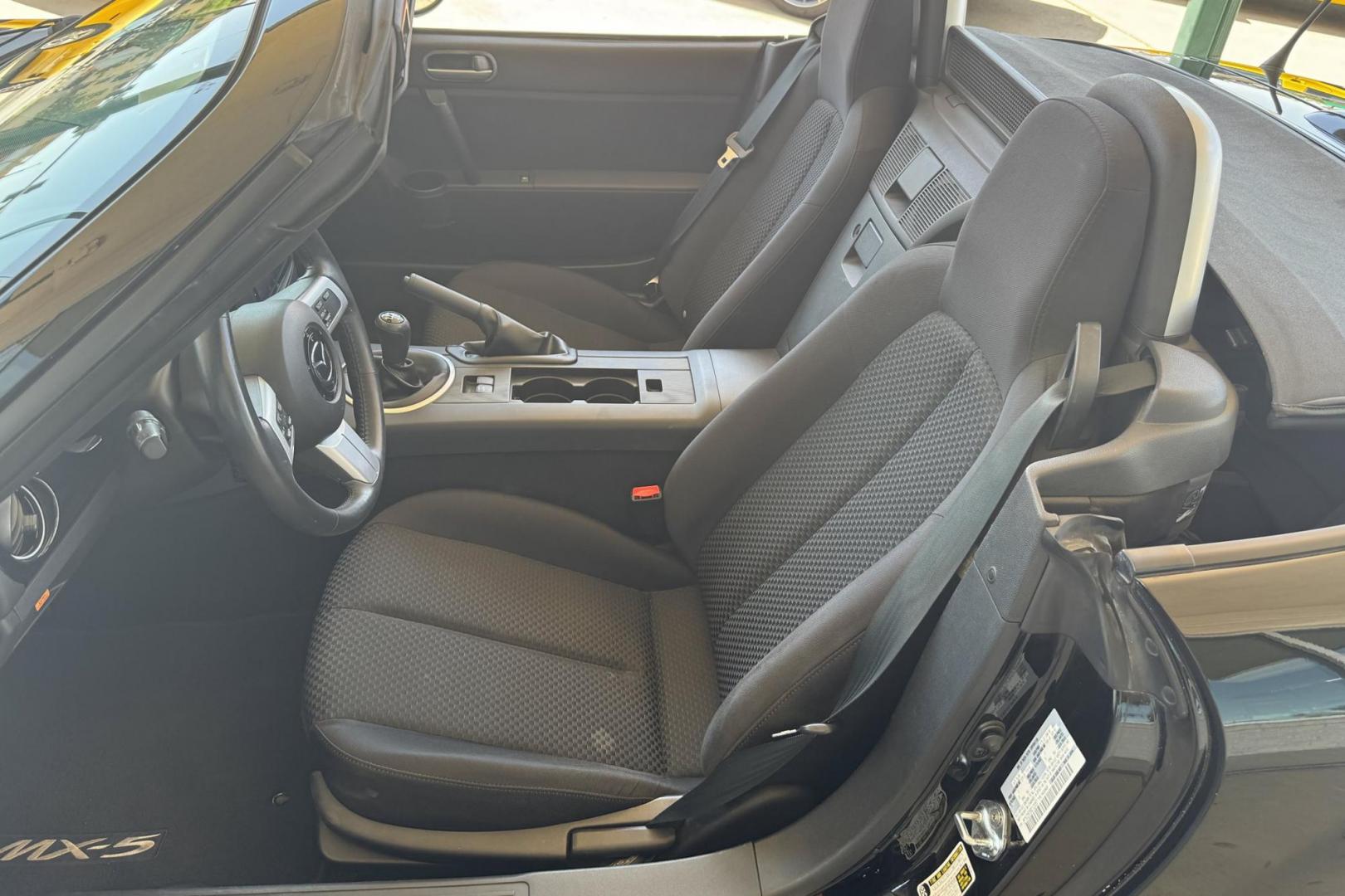2006 Black /Black Mazda Miata MX-5 Sport (JM1NC25F660) with an 4 Cyl 2.0 Liter engine, 6 Speed Manual transmission, located at 2304 W. Main St., Boise, ID, 83702, (208) 342-7777, 43.622105, -116.218658 - Idaho Car From New! Great Example Of A Clean Miata! - Photo#5