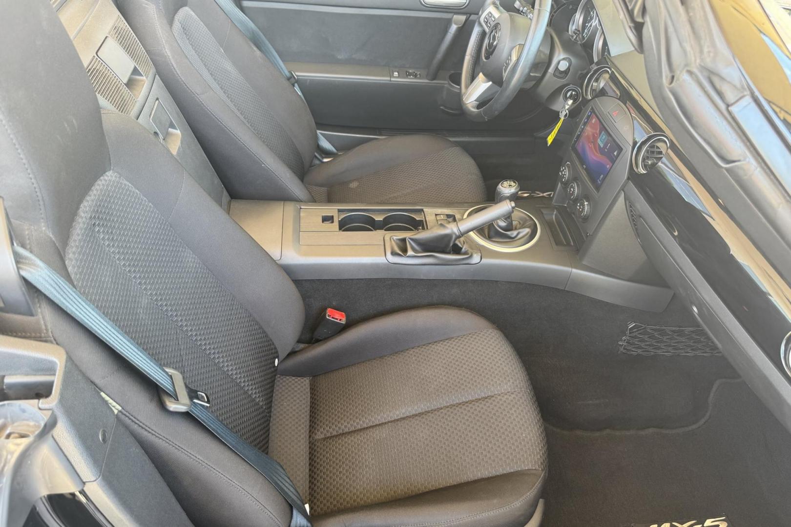 2006 Black /Black Mazda Miata MX-5 Sport (JM1NC25F660) with an 4 Cyl 2.0 Liter engine, 6 Speed Manual transmission, located at 2304 W. Main St., Boise, ID, 83702, (208) 342-7777, 43.622105, -116.218658 - Idaho Car From New! Great Example Of A Clean Miata! - Photo#12