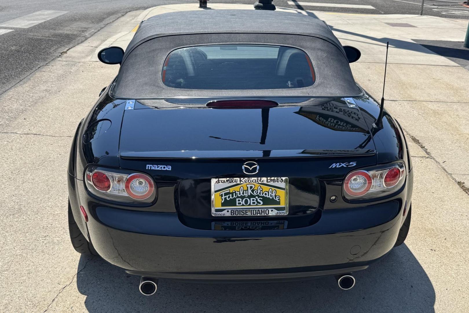 2006 Black /Black Mazda Miata MX-5 Sport (JM1NC25F660) with an 4 Cyl 2.0 Liter engine, 6 Speed Manual transmission, located at 2304 W. Main St., Boise, ID, 83702, (208) 342-7777, 43.622105, -116.218658 - Idaho Car From New! Great Example Of A Clean Miata! - Photo#17