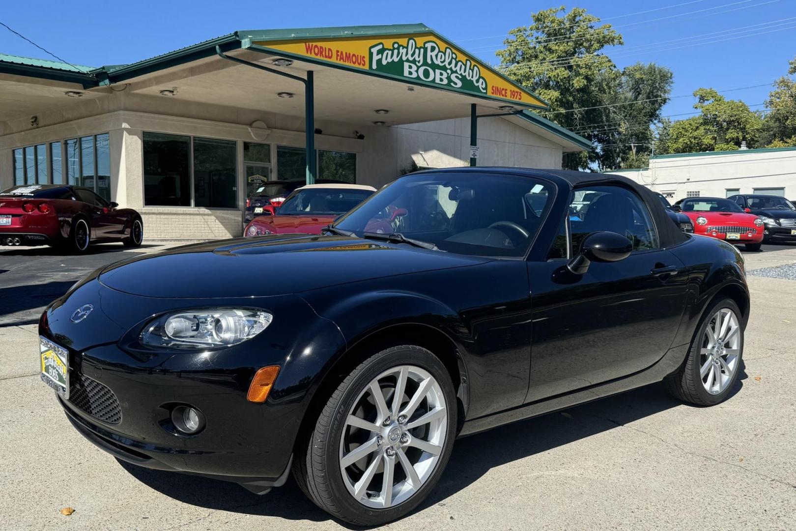 2006 Black /Black Mazda Miata MX-5 Sport (JM1NC25F660) with an 4 Cyl 2.0 Liter engine, 6 Speed Manual transmission, located at 2304 W. Main St., Boise, ID, 83702, (208) 342-7777, 43.622105, -116.218658 - Photo#14