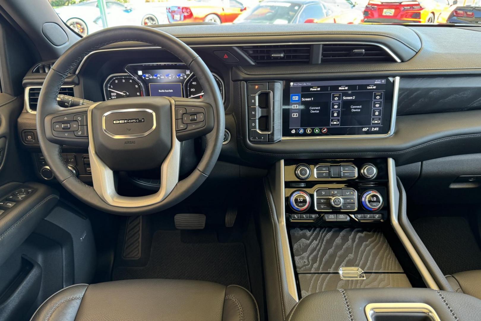 2021 Onyx Black /Jet Black GMC Yukon XL Denali (1GKS2JKL6MR) with an V8 6.2 Liter engine, Automatic 10 Speed transmission, located at 2304 W. Main St., Boise, ID, 83702, (208) 342-7777, 43.622105, -116.218658 - Highly Optioned And Extremely Clean Yukon XL Denali! - Photo#27