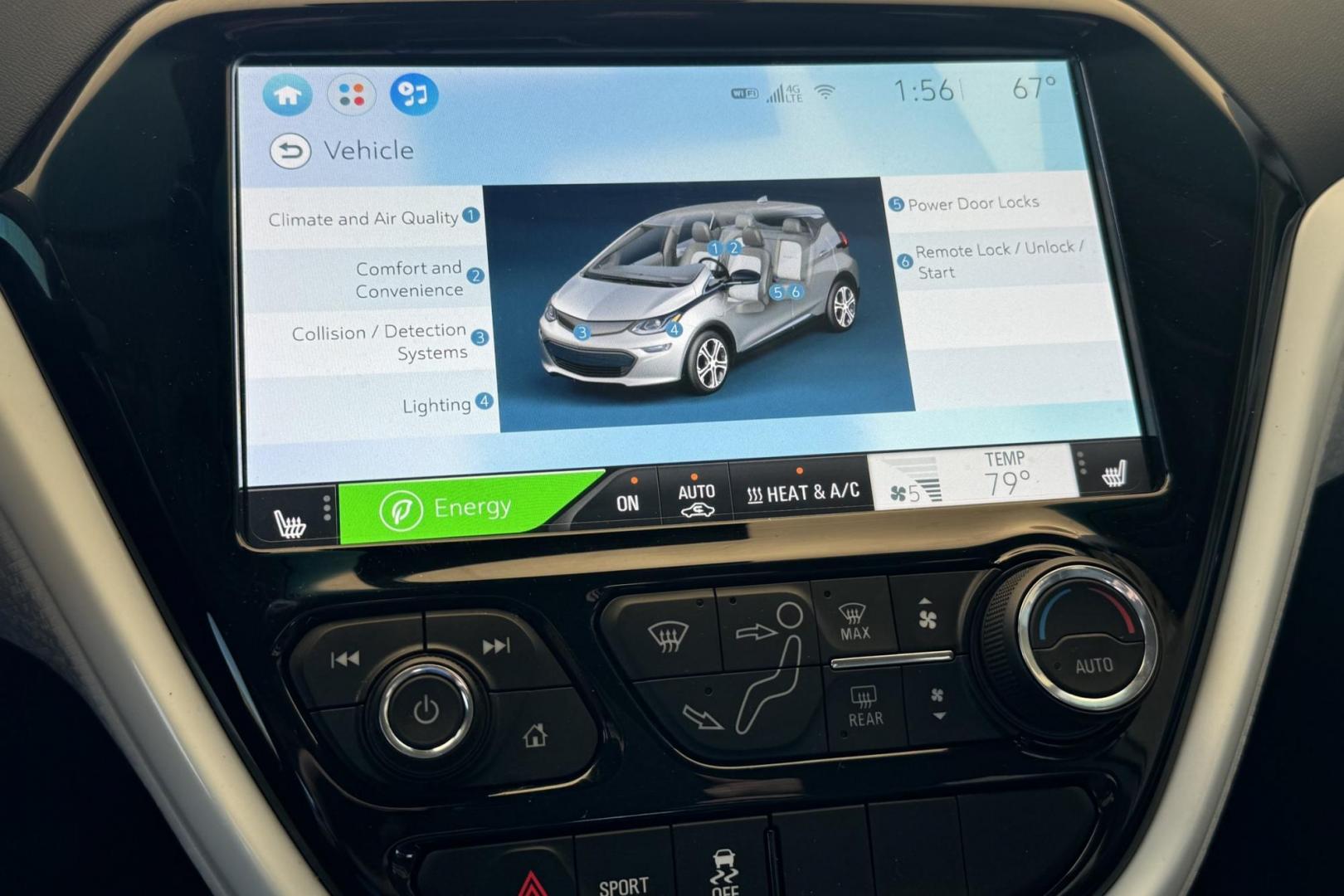 2018 Silver Ice Metallic /Dark Galvanized Gray Chevrolet Bolt Premier Premier (1G1FX6S07J4) with an 60 kWh engine, Automatic transmission, located at 2304 W. Main St., Boise, ID, 83702, (208) 342-7777, 43.622105, -116.218658 - Remaining Factory Battery Warranty Until July of 2032 or 121,200 Miles! - Photo#6
