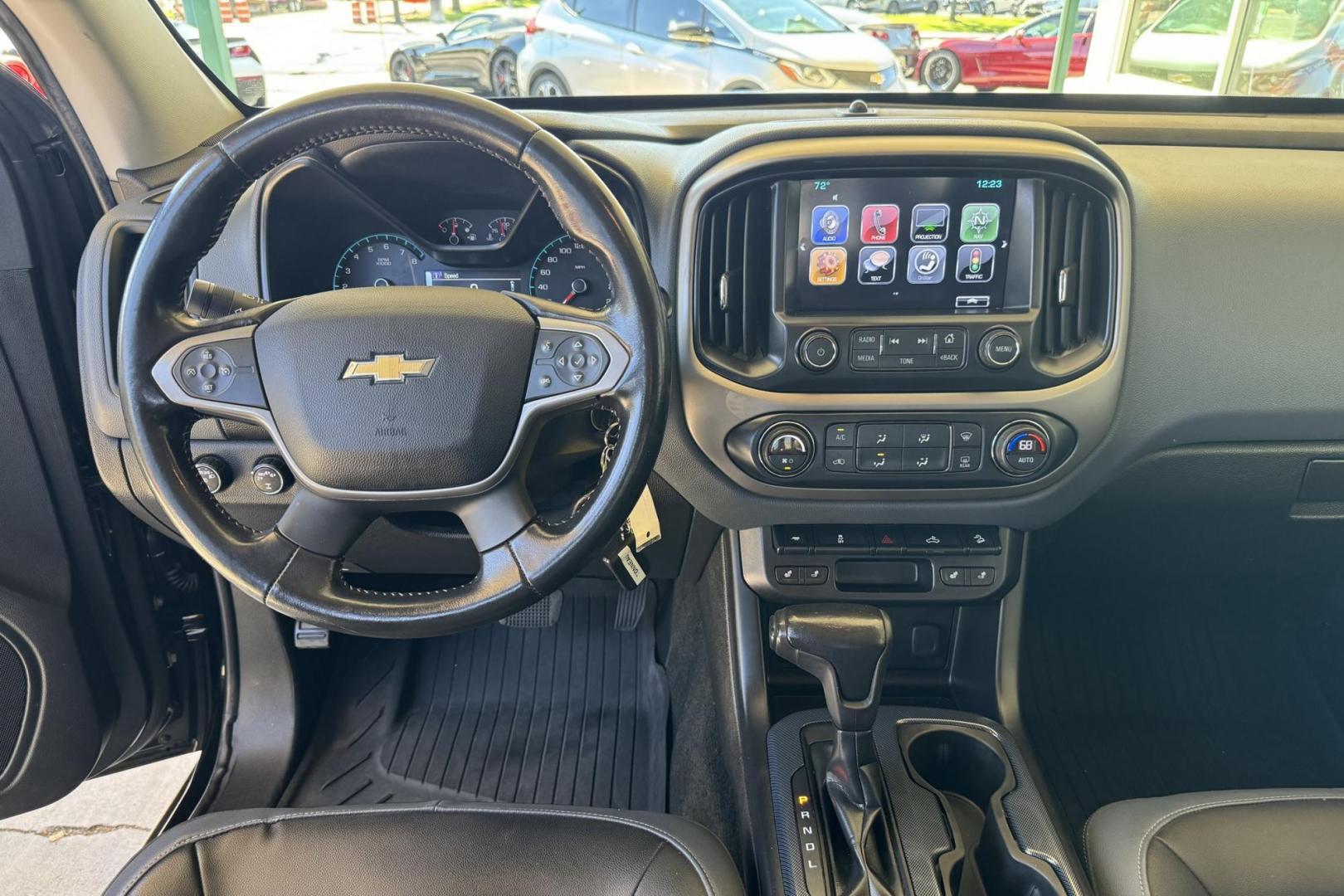 2018 Black /Black Chevrolet Colorado Crew Cab Z71 (1GCGTDEN3H1) with an V6 3.6 Liter engine, Automatic 8 Speed transmission, located at 2304 W. Main St., Boise, ID, 83702, (208) 342-7777, 43.622105, -116.218658 - Clean V6 Colorado! - Photo#12