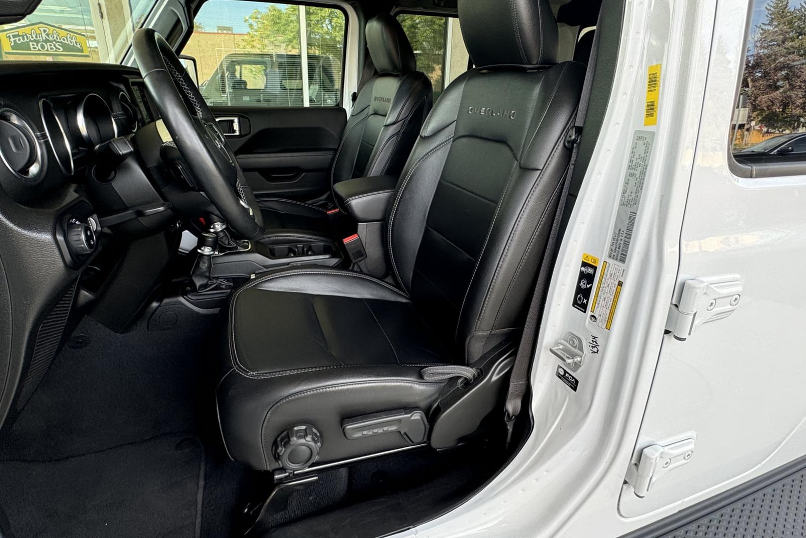 2023 White /Black Jeep Gladiator Overland (1C6HJTFG9PL) with an V6 3.6 Liter engine, Automatic 8 Speed transmission, located at 2304 W. Main St., Boise, ID, 83702, (208) 342-7777, 43.622105, -116.218658 - Remaining Factory Warranty! Must Drive To Appreciate! - Photo#10