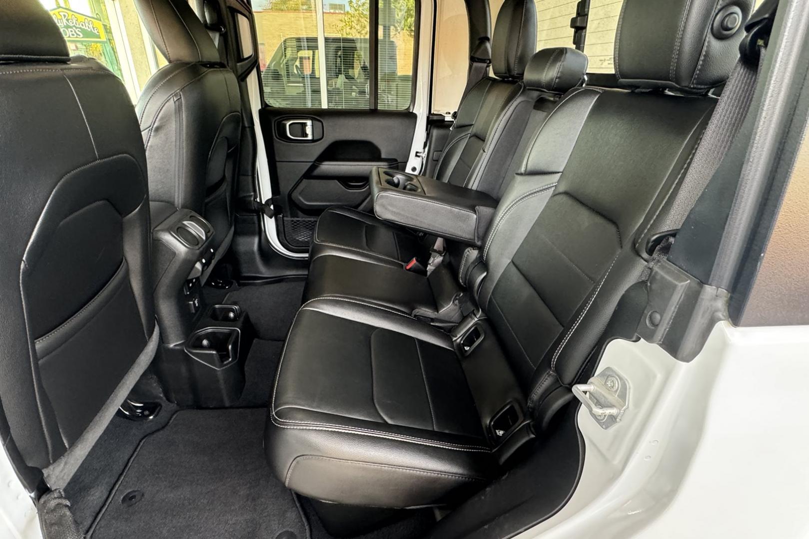 2023 White /Black Jeep Gladiator Overland (1C6HJTFG9PL) with an V6 3.6 Liter engine, Automatic 8 Speed transmission, located at 2304 W. Main St., Boise, ID, 83702, (208) 342-7777, 43.622105, -116.218658 - Remaining Factory Warranty! Must Drive To Appreciate! - Photo#12