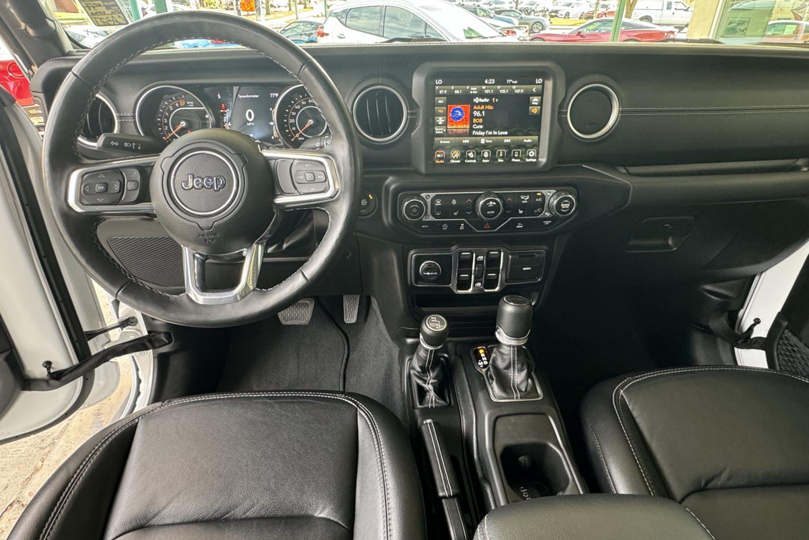2023 White /Black Jeep Gladiator Overland (1C6HJTFG9PL) with an V6 3.6 Liter engine, Automatic 8 Speed transmission, located at 2304 W. Main St., Boise, ID, 83702, (208) 342-7777, 43.622105, -116.218658 - Remaining Factory Warranty! Must Drive To Appreciate! - Photo#9