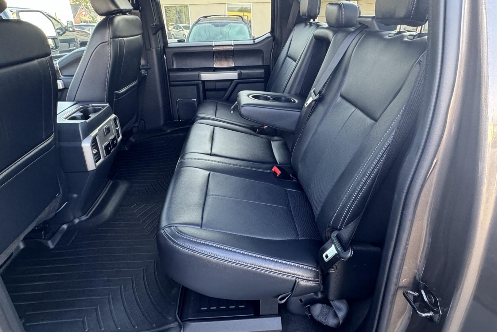 2022 Stone Gray Metallic /Black Ford F-350 Super Duty Crew Cab Lariat (1FT8W3BT3NE) with an V8 6.7 Liter Turbo Diesel engine, Automatic 10 Speed transmission, located at 2304 W. Main St., Boise, ID, 83702, (208) 342-7777, 43.622105, -116.218658 - One Owner USA Diesel Powered Ford! - Photo#14