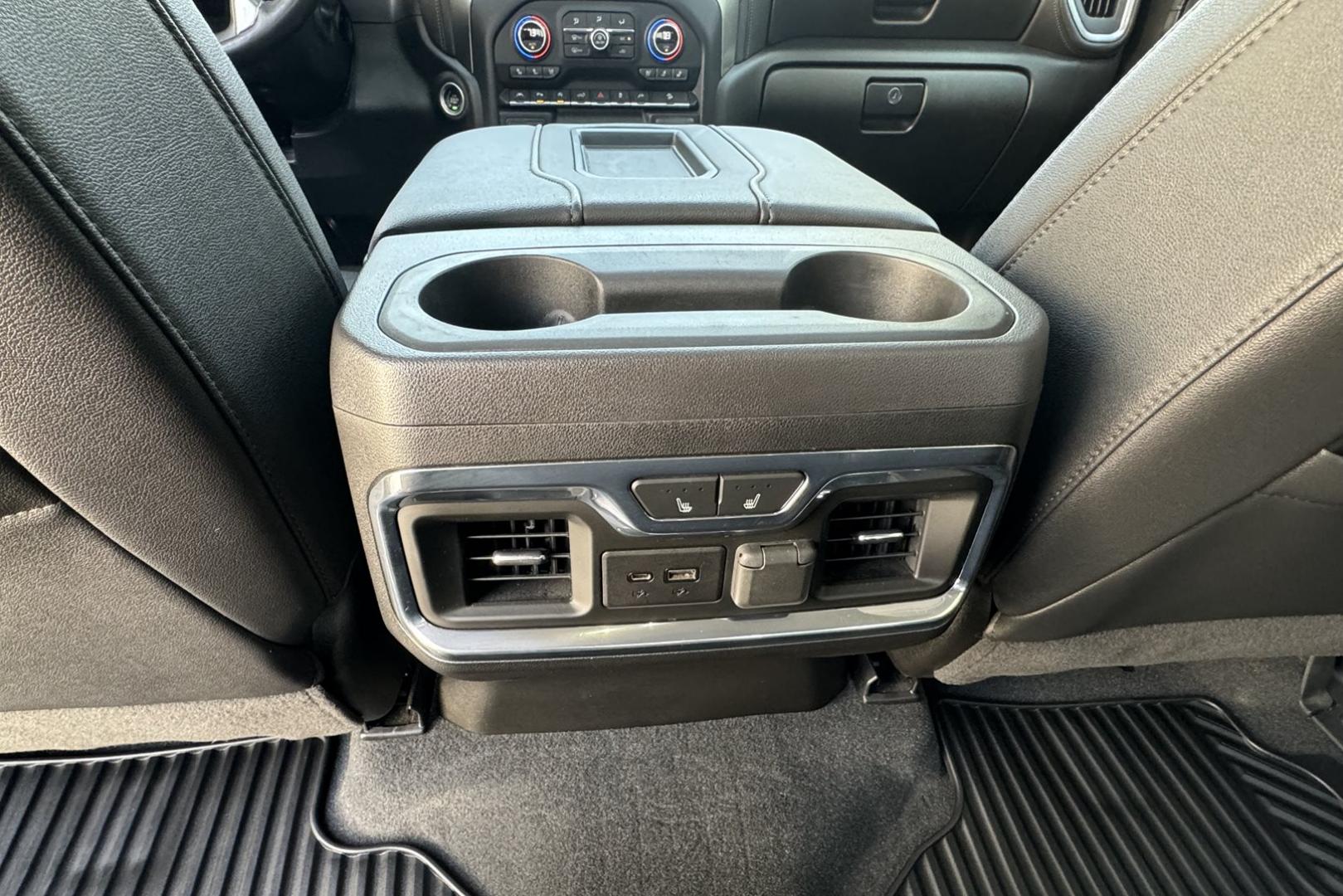 2021 Satin Steel Metallic /Jet Black Chevrolet Silverado 1500 Crew Cab LTZ (1GCUYGED5MZ) with an V8 5.3 Liter engine, Automatic 8 Speed transmission, located at 2304 W. Main St., Boise, ID, 83702, (208) 342-7777, 43.622105, -116.218658 - Clean And Highly Optioned LTZ! - Photo#22