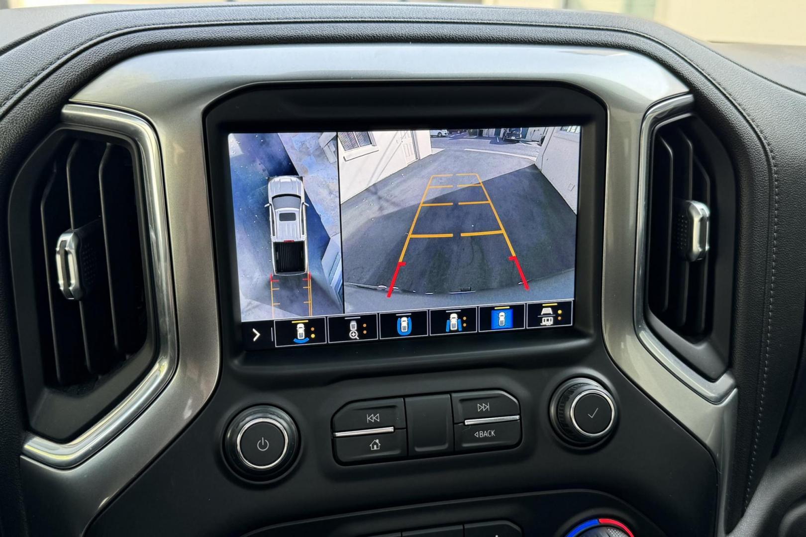 2021 Satin Steel Metallic /Jet Black Chevrolet Silverado 1500 Crew Cab LTZ (1GCUYGED5MZ) with an V8 5.3 Liter engine, Automatic 8 Speed transmission, located at 2304 W. Main St., Boise, ID, 83702, (208) 342-7777, 43.622105, -116.218658 - Clean And Highly Optioned LTZ! - Photo#5