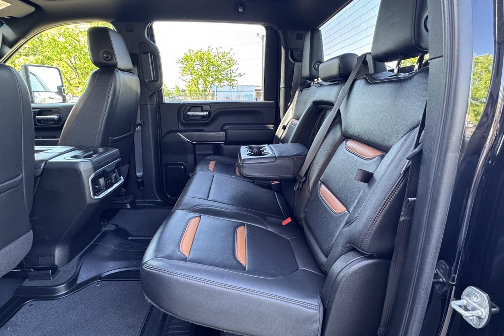 2022 Black /Black GMC Sierra 3500HD AT4 (1GT49VEY4NF) with an V8 6.6 Liter Duramax Diesel engine, Allison Automatic 10 Speed transmission, located at 2304 W. Main St., Boise, ID, 83702, (208) 342-7777, 43.622105, -116.218658 - Photo#11