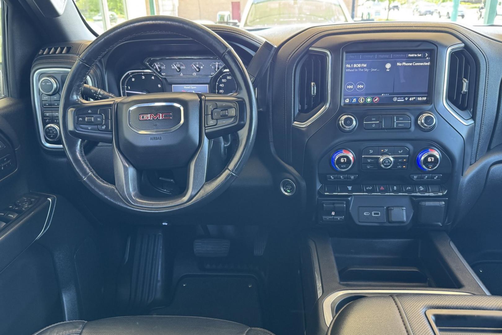 2022 Black /Black GMC Sierra 3500HD AT4 (1GT49VEY4NF) with an V8 6.6 Liter Duramax Diesel engine, Allison Automatic 10 Speed transmission, located at 2304 W. Main St., Boise, ID, 83702, (208) 342-7777, 43.622105, -116.218658 - Photo#16