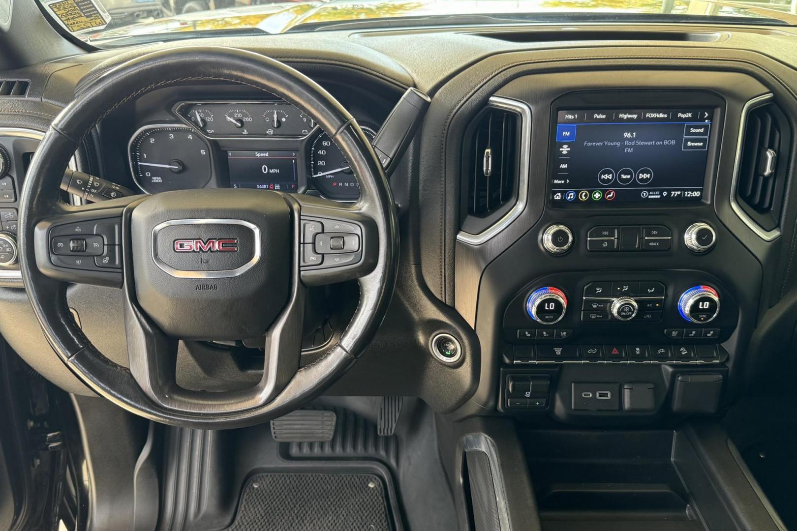 2022 Black /Black GMC Sierra 3500HD AT4 (1GT49VEY4NF) with an V8 6.6 Liter Duramax Diesel engine, Automatic 10 Speed transmission, located at 2304 W. Main St., Boise, ID, 83702, (208) 342-7777, 43.622105, -116.218658 - Truck With Attitude! - Photo#15