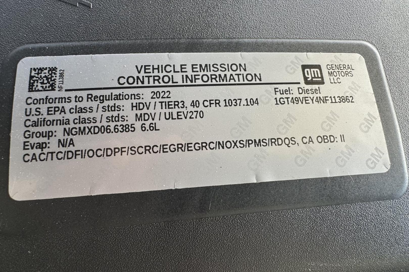 2022 Black /Black GMC Sierra 3500HD AT4 (1GT49VEY4NF) with an V8 6.6 Liter Duramax Diesel engine, Automatic 10 Speed transmission, located at 2304 W. Main St., Boise, ID, 83702, (208) 342-7777, 43.622105, -116.218658 - Truck With Attitude! - Photo#17