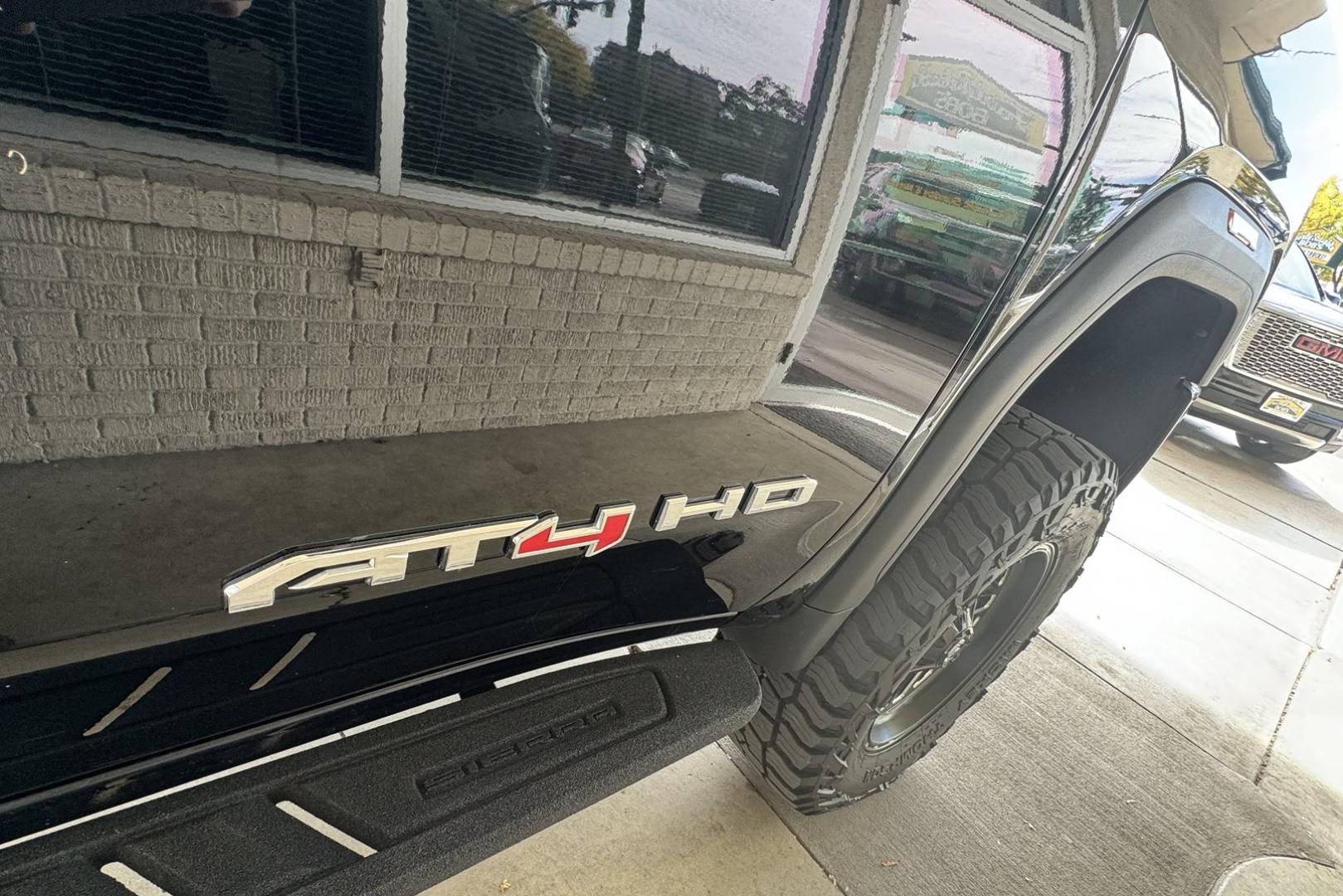 2022 Black /Black GMC Sierra 3500HD AT4 (1GT49VEY4NF) with an V8 6.6 Liter Duramax Diesel engine, Automatic 10 Speed transmission, located at 2304 W. Main St., Boise, ID, 83702, (208) 342-7777, 43.622105, -116.218658 - Truck With Attitude! - Photo#19