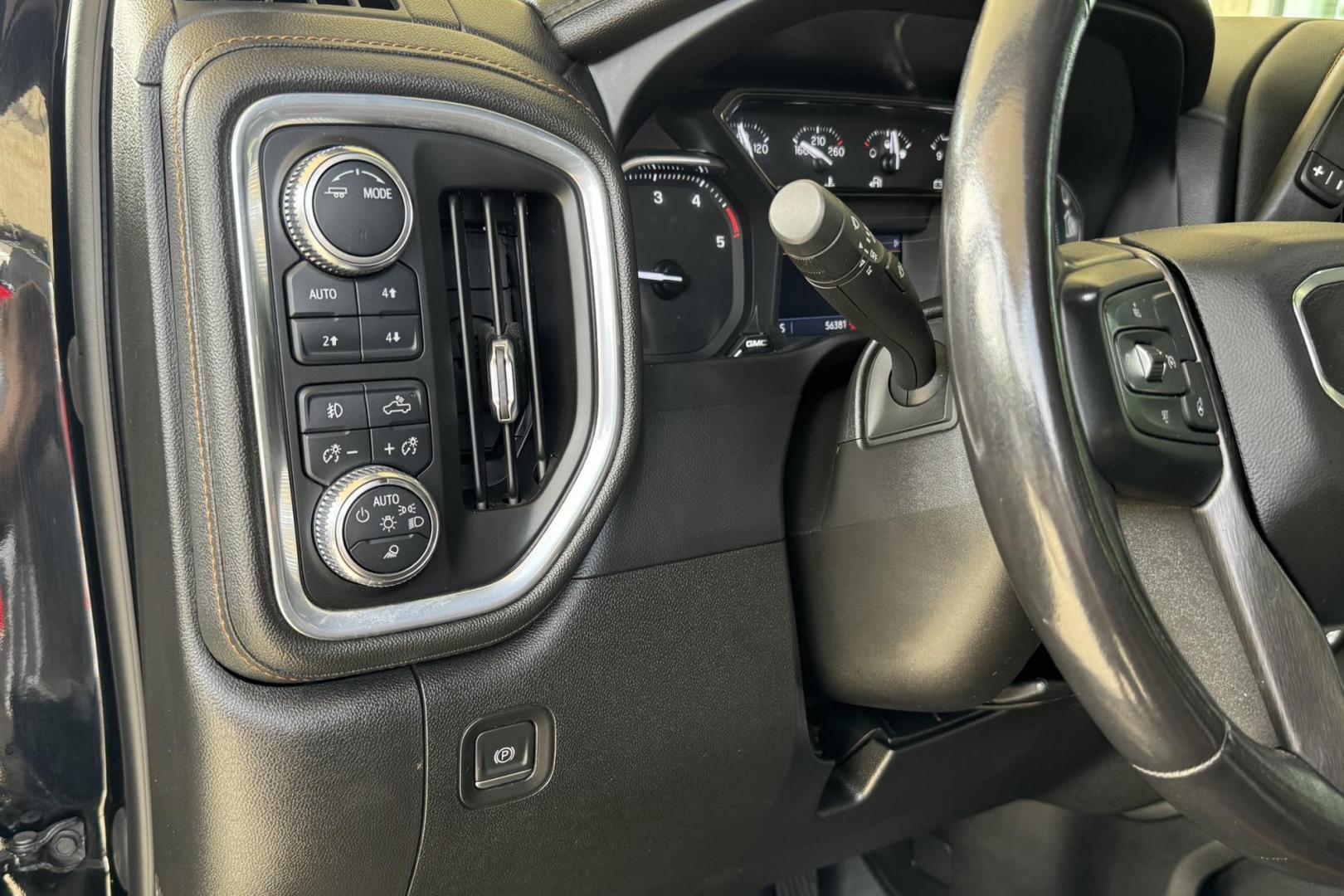 2022 Black /Black GMC Sierra 3500HD AT4 (1GT49VEY4NF) with an V8 6.6 Liter Duramax Diesel engine, Automatic 10 Speed transmission, located at 2304 W. Main St., Boise, ID, 83702, (208) 342-7777, 43.622105, -116.218658 - Truck With Attitude! - Photo#8