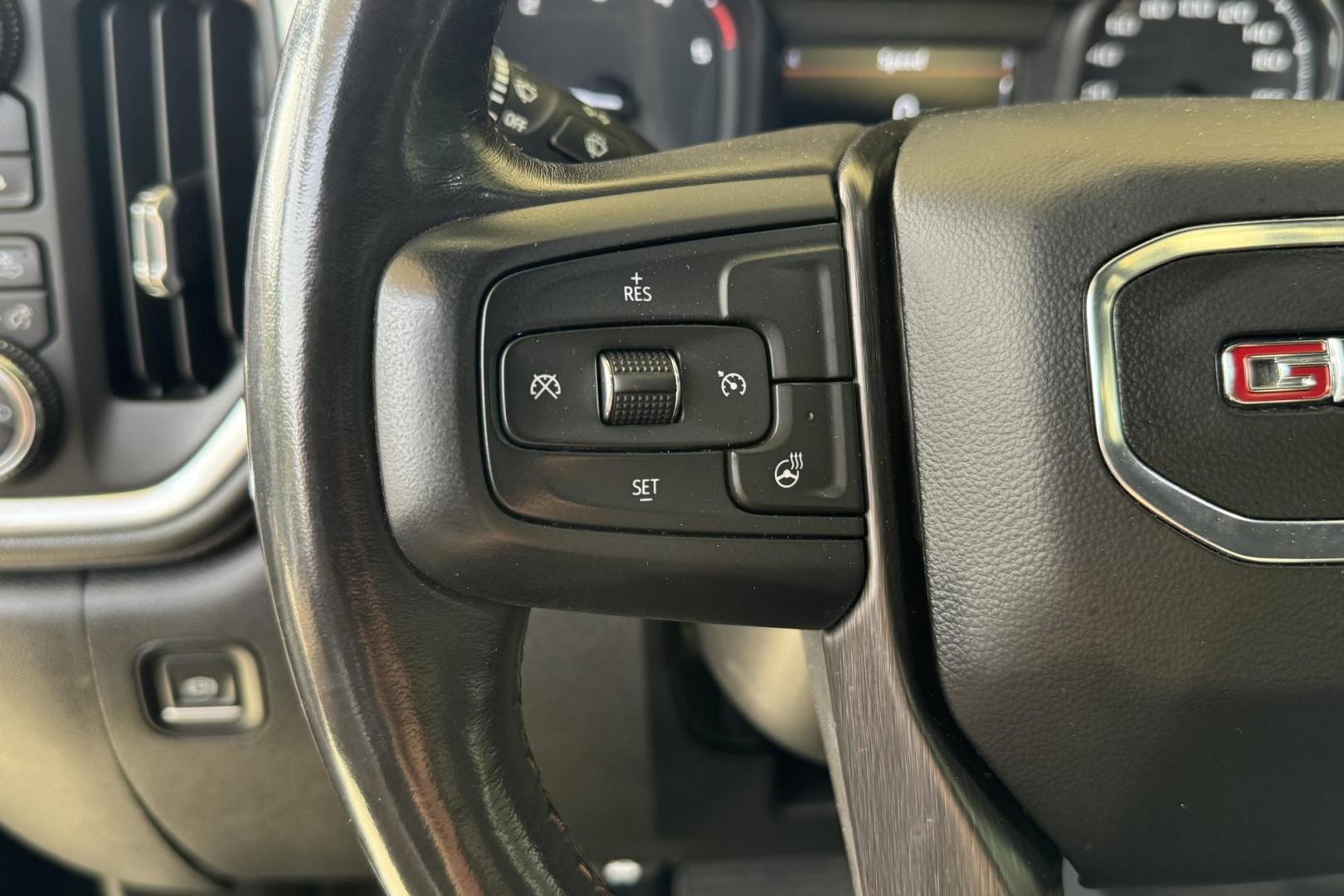 2022 Black /Black GMC Sierra 3500HD AT4 (1GT49VEY4NF) with an V8 6.6 Liter Duramax Diesel engine, Automatic 10 Speed transmission, located at 2304 W. Main St., Boise, ID, 83702, (208) 342-7777, 43.622105, -116.218658 - Truck With Attitude! - Photo#9