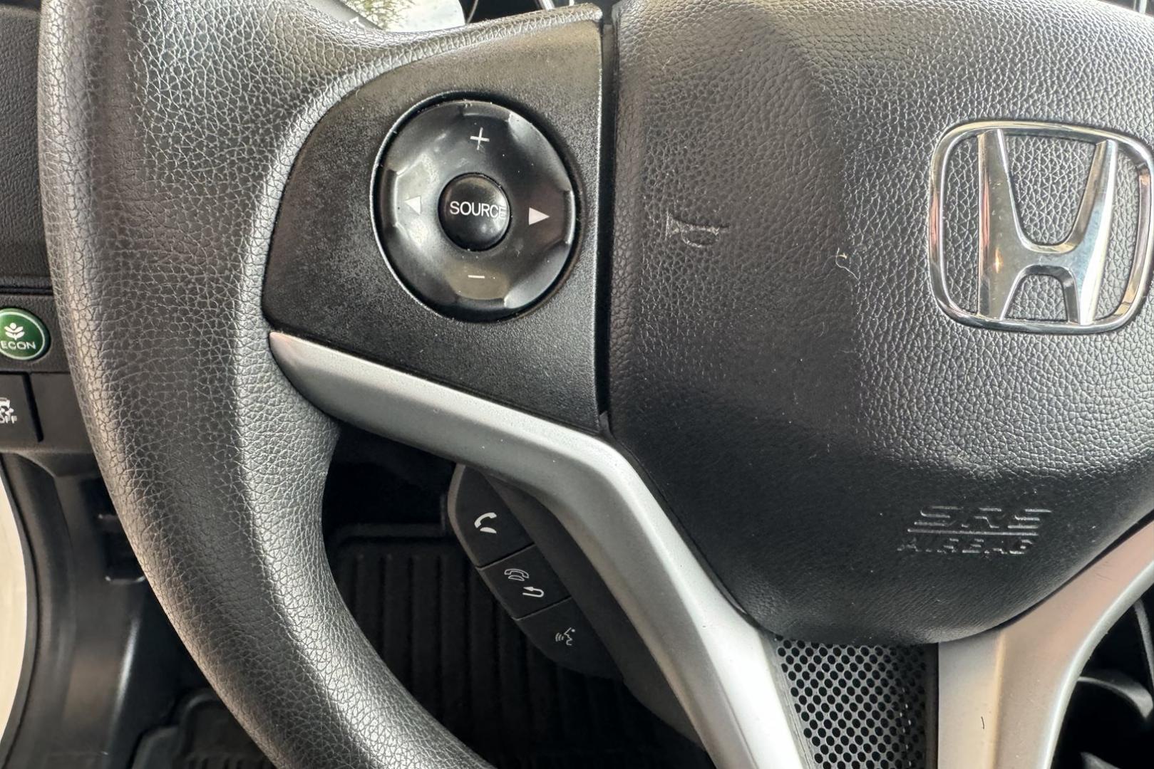 2019 White /Black Honda Fit LX (3HGGK5H49KM) with an 4 Cyl 1.5 Liter engine, Automatic transmission, located at 2304 W. Main St., Boise, ID, 83702, (208) 342-7777, 43.622105, -116.218658 - Great Fuel Economy! Legendary Powertrain! - Photo#10