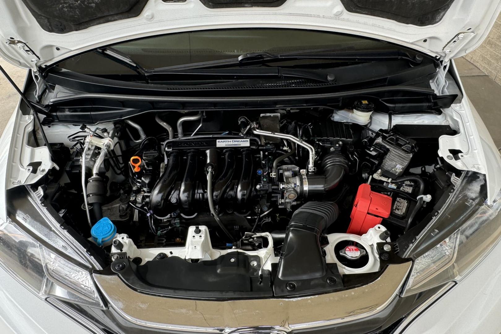 2019 White /Black Honda Fit LX (3HGGK5H49KM) with an 4 Cyl 1.5 Liter engine, Automatic transmission, located at 2304 W. Main St., Boise, ID, 83702, (208) 342-7777, 43.622105, -116.218658 - Great Fuel Economy! Legendary Powertrain! - Photo#11