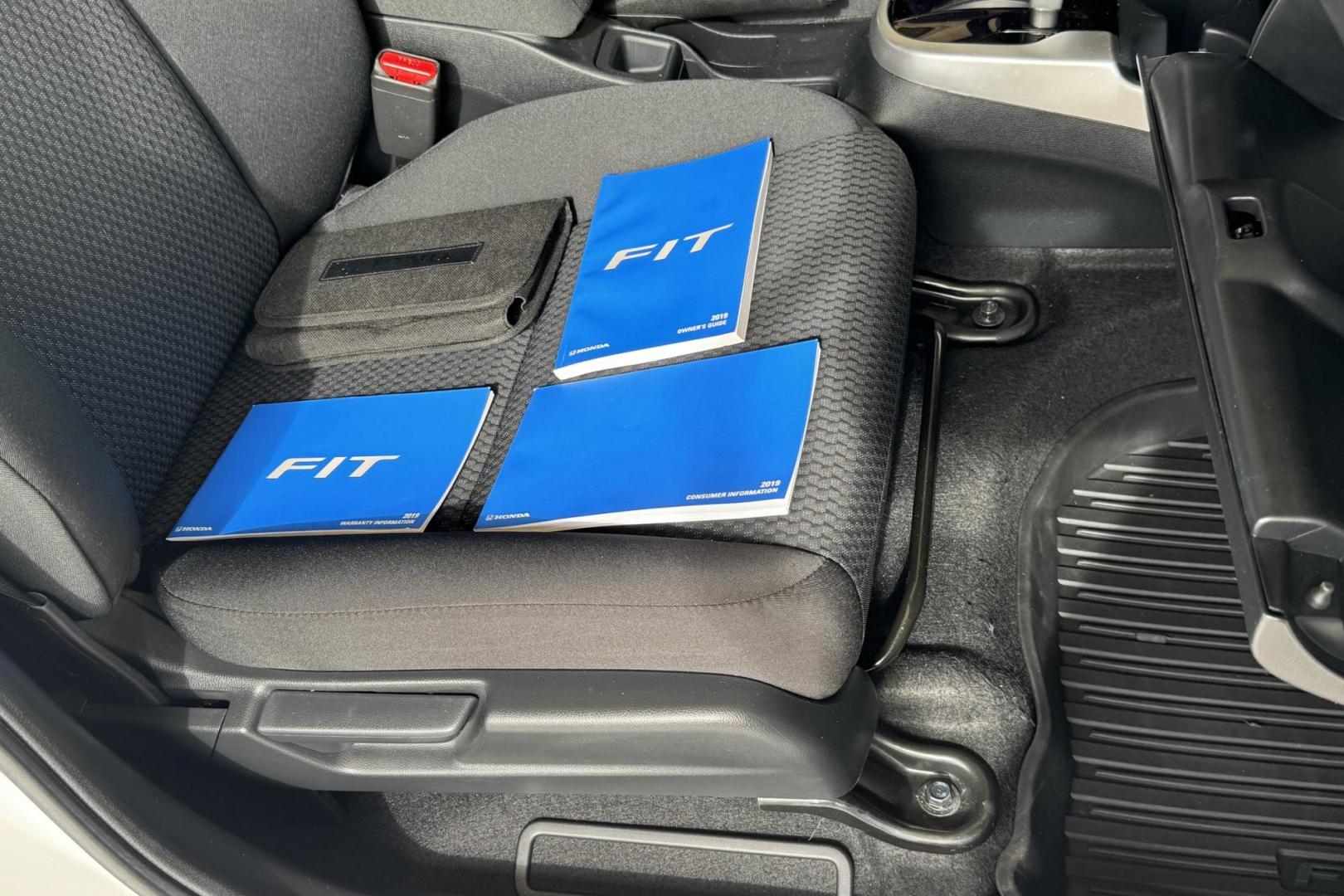 2019 White /Black Honda Fit LX (3HGGK5H49KM) with an 4 Cyl 1.5 Liter engine, Automatic transmission, located at 2304 W. Main St., Boise, ID, 83702, (208) 342-7777, 43.622105, -116.218658 - Great Fuel Economy! Legendary Powertrain! - Photo#12