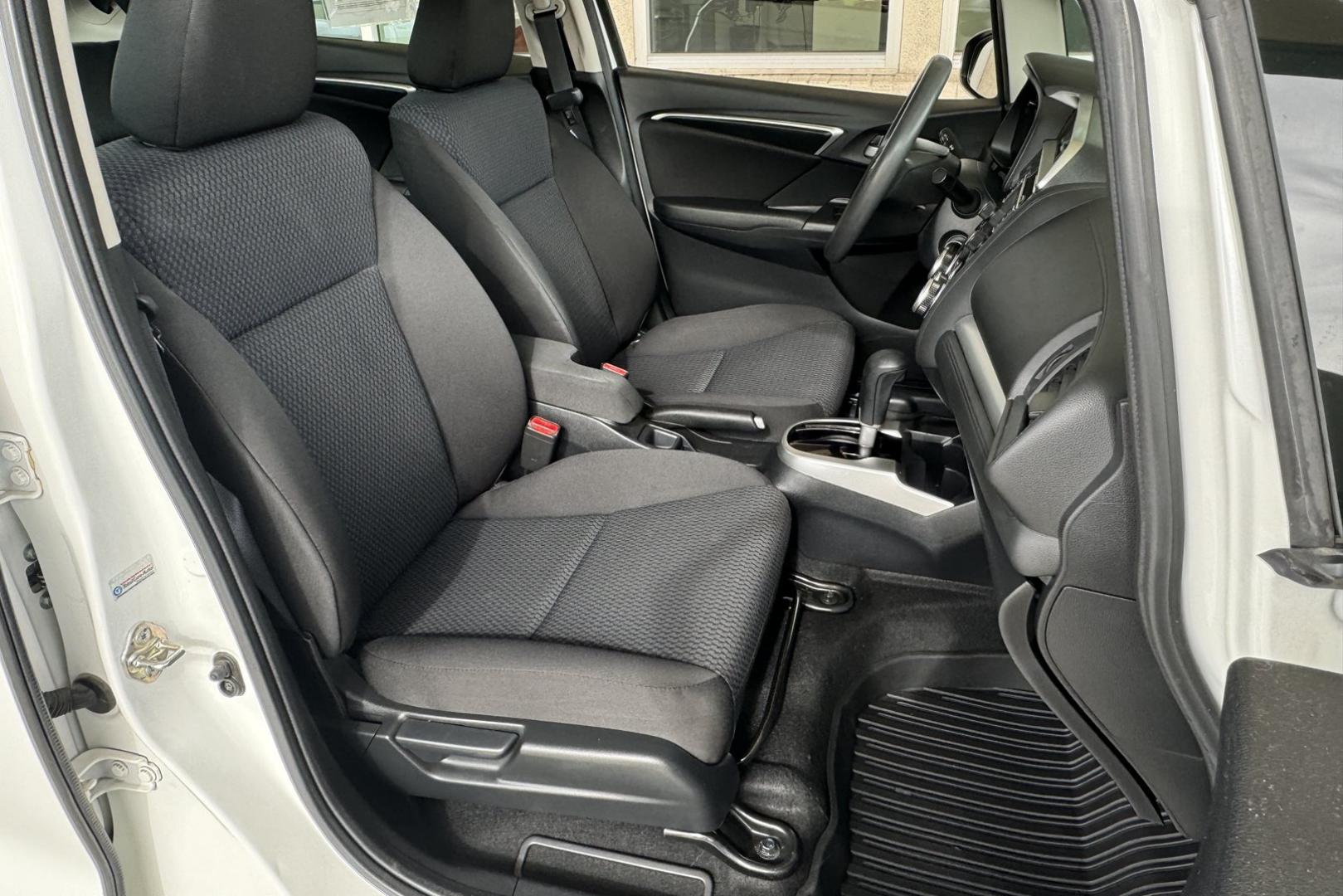 2019 White /Black Honda Fit LX (3HGGK5H49KM) with an 4 Cyl 1.5 Liter engine, Automatic transmission, located at 2304 W. Main St., Boise, ID, 83702, (208) 342-7777, 43.622105, -116.218658 - Great Fuel Economy! Legendary Powertrain! - Photo#15