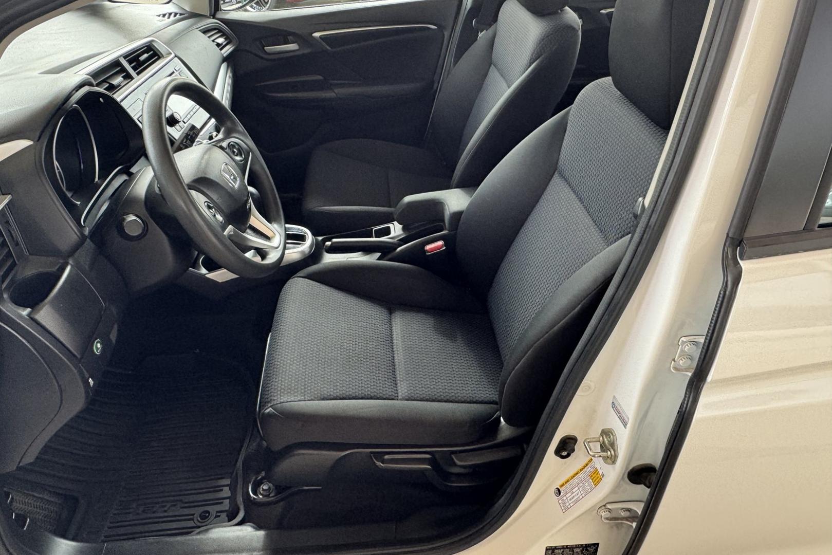2019 White /Black Honda Fit LX (3HGGK5H49KM) with an 4 Cyl 1.5 Liter engine, Automatic transmission, located at 2304 W. Main St., Boise, ID, 83702, (208) 342-7777, 43.622105, -116.218658 - Great Fuel Economy! Legendary Powertrain! - Photo#6