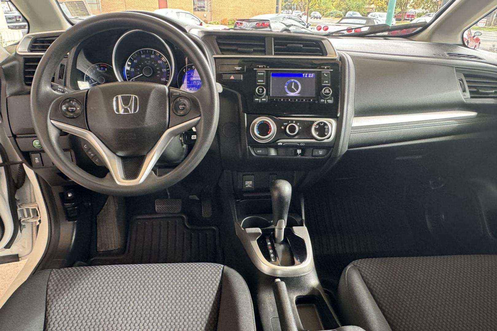 2019 White /Black Honda Fit LX (3HGGK5H49KM) with an 4 Cyl 1.5 Liter engine, Automatic transmission, located at 2304 W. Main St., Boise, ID, 83702, (208) 342-7777, 43.622105, -116.218658 - Great Fuel Economy! Legendary Powertrain! - Photo#7