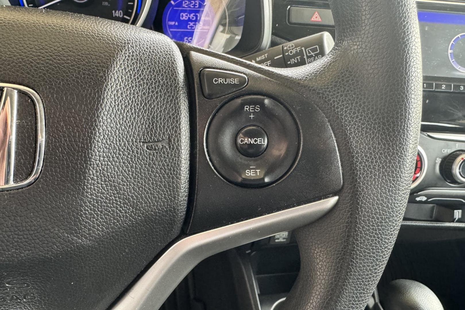 2019 White /Black Honda Fit LX (3HGGK5H49KM) with an 4 Cyl 1.5 Liter engine, Automatic transmission, located at 2304 W. Main St., Boise, ID, 83702, (208) 342-7777, 43.622105, -116.218658 - Great Fuel Economy! Legendary Powertrain! - Photo#9