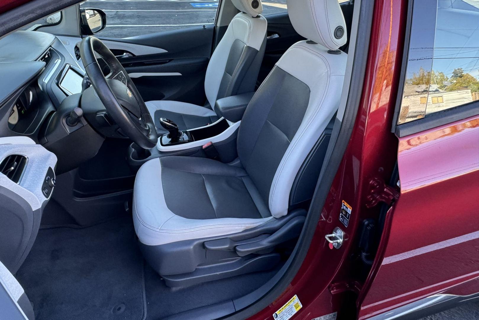 2017 Cajun Red /Dark Galvanized/Sky Cool Gray Chevrolet Bolt Premier Premier (1G1FX6S01H4) with an 60 kWh engine, Automatic transmission, located at 2304 W. Main St., Boise, ID, 83702, (208) 342-7777, 43.622105, -116.218658 - Photo#10