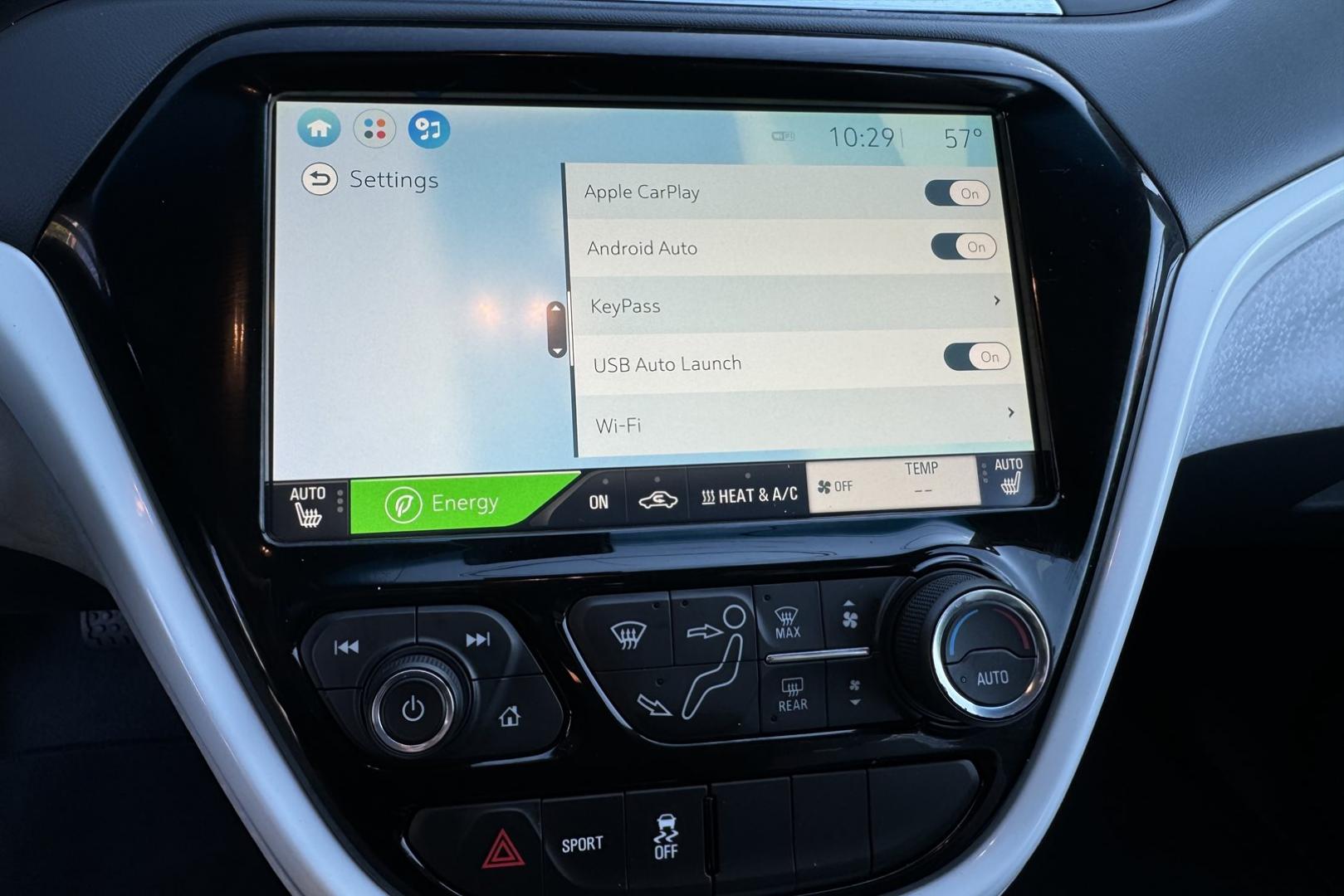 2017 Cajun Red /Dark Galvanized/Sky Cool Gray Chevrolet Bolt Premier Premier (1G1FX6S01H4) with an 60 kWh engine, Automatic transmission, located at 2304 W. Main St., Boise, ID, 83702, (208) 342-7777, 43.622105, -116.218658 - Photo#19