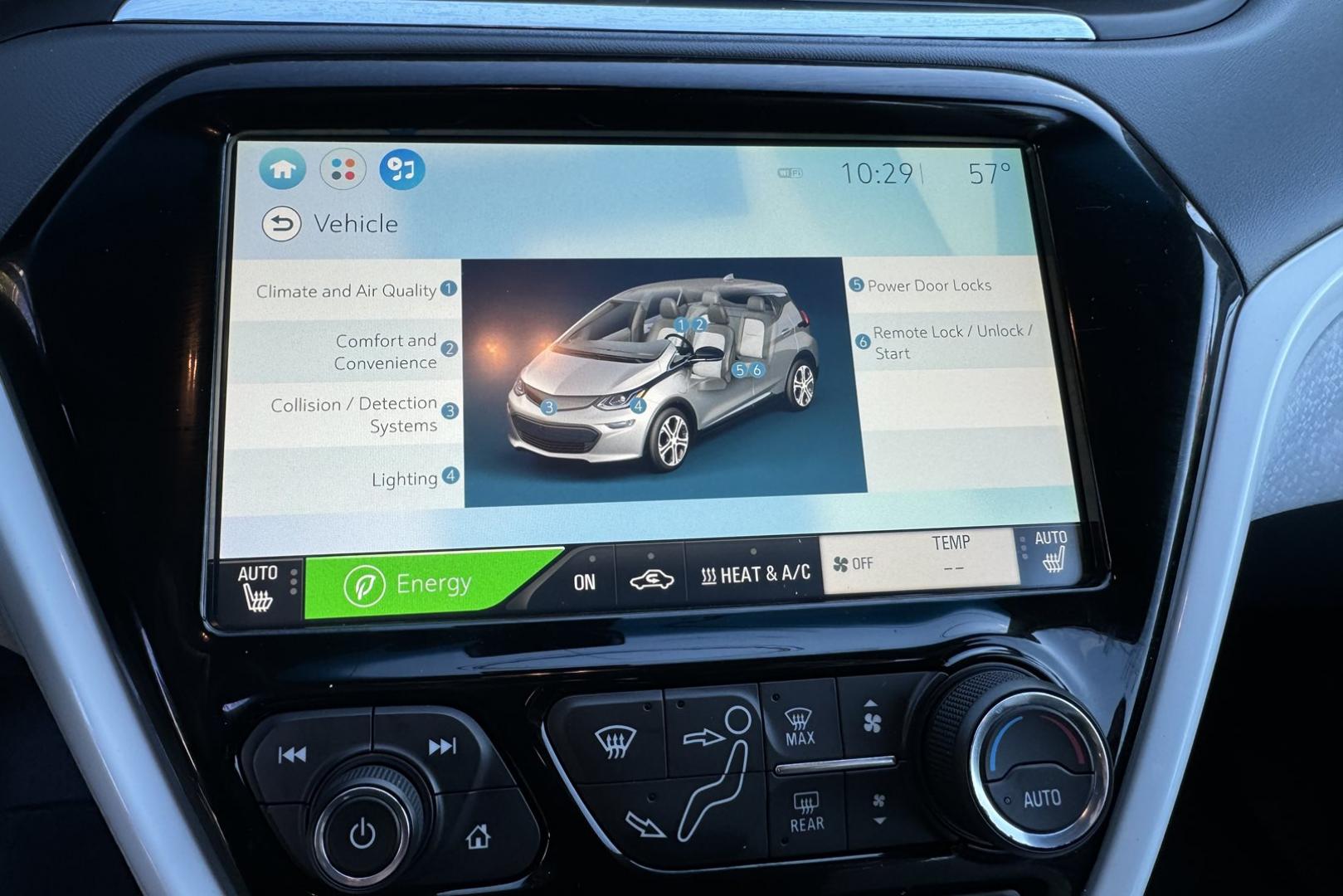 2017 Cajun Red /Dark Galvanized/Sky Cool Gray Chevrolet Bolt Premier Premier (1G1FX6S01H4) with an 60 kWh engine, Automatic transmission, located at 2304 W. Main St., Boise, ID, 83702, (208) 342-7777, 43.622105, -116.218658 - Photo#21
