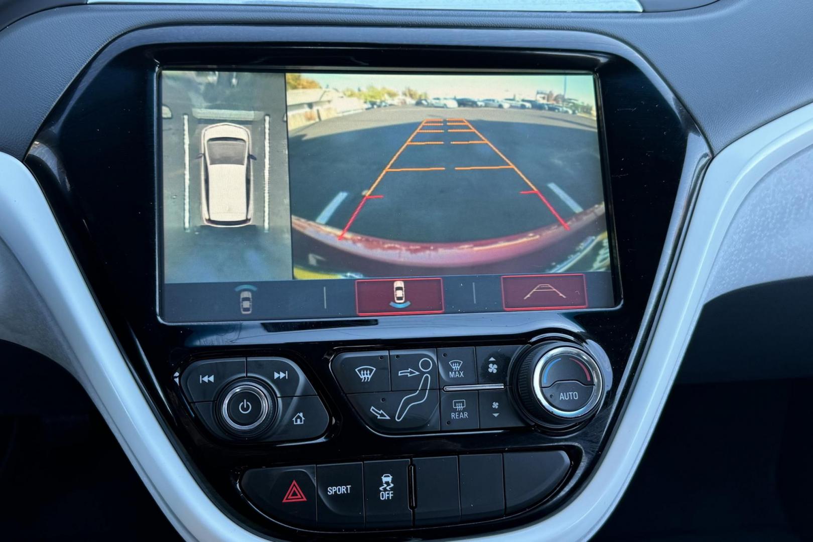 2017 Cajun Red /Dark Galvanized/Sky Cool Gray Chevrolet Bolt Premier Premier (1G1FX6S01H4) with an 60 kWh engine, Automatic transmission, located at 2304 W. Main St., Boise, ID, 83702, (208) 342-7777, 43.622105, -116.218658 - Photo#4