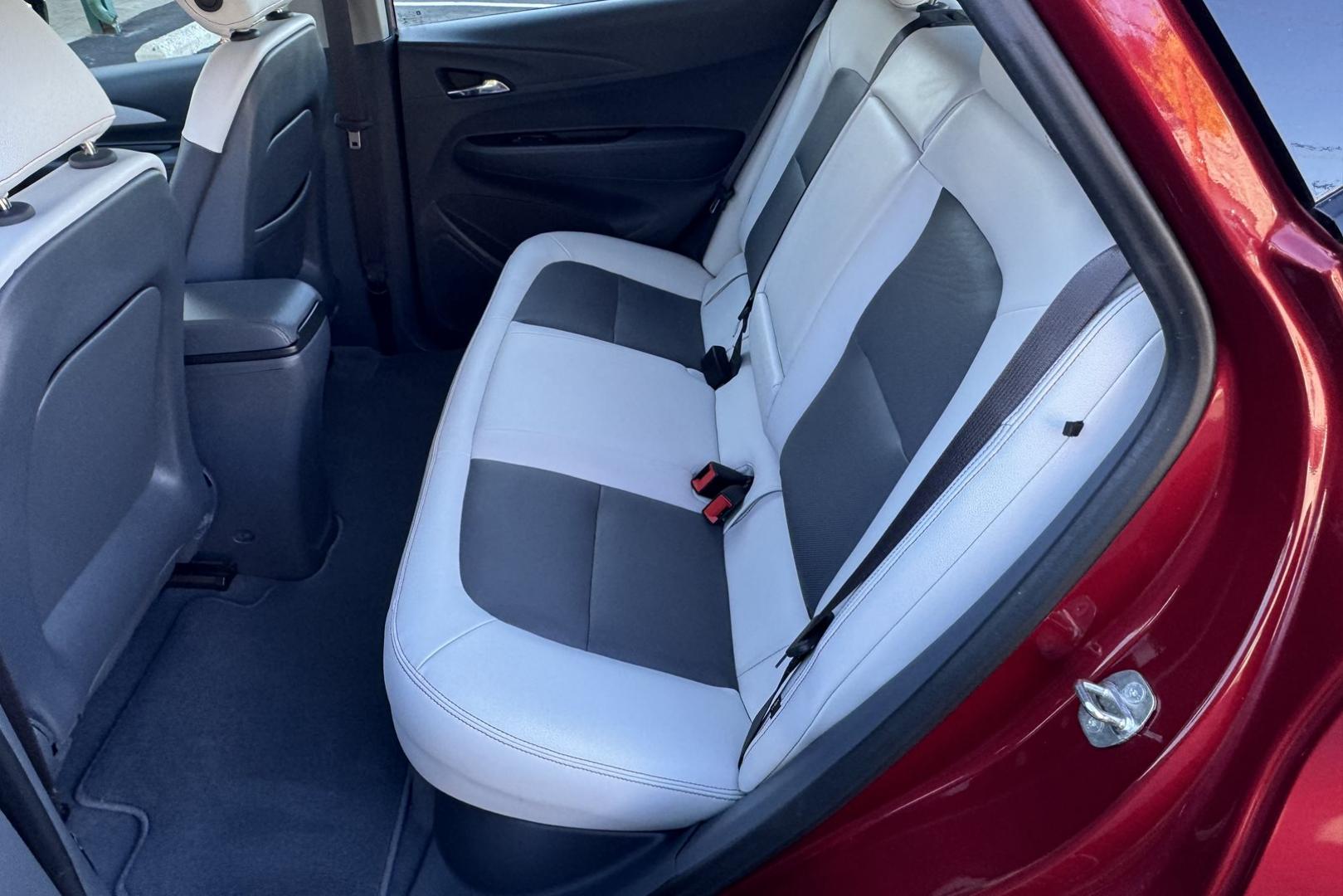 2017 Cajun Red /Dark Galvanized/Sky Cool Gray Chevrolet Bolt Premier Premier (1G1FX6S01H4) with an 60 kWh engine, Automatic transmission, located at 2304 W. Main St., Boise, ID, 83702, (208) 342-7777, 43.622105, -116.218658 - Photo#9